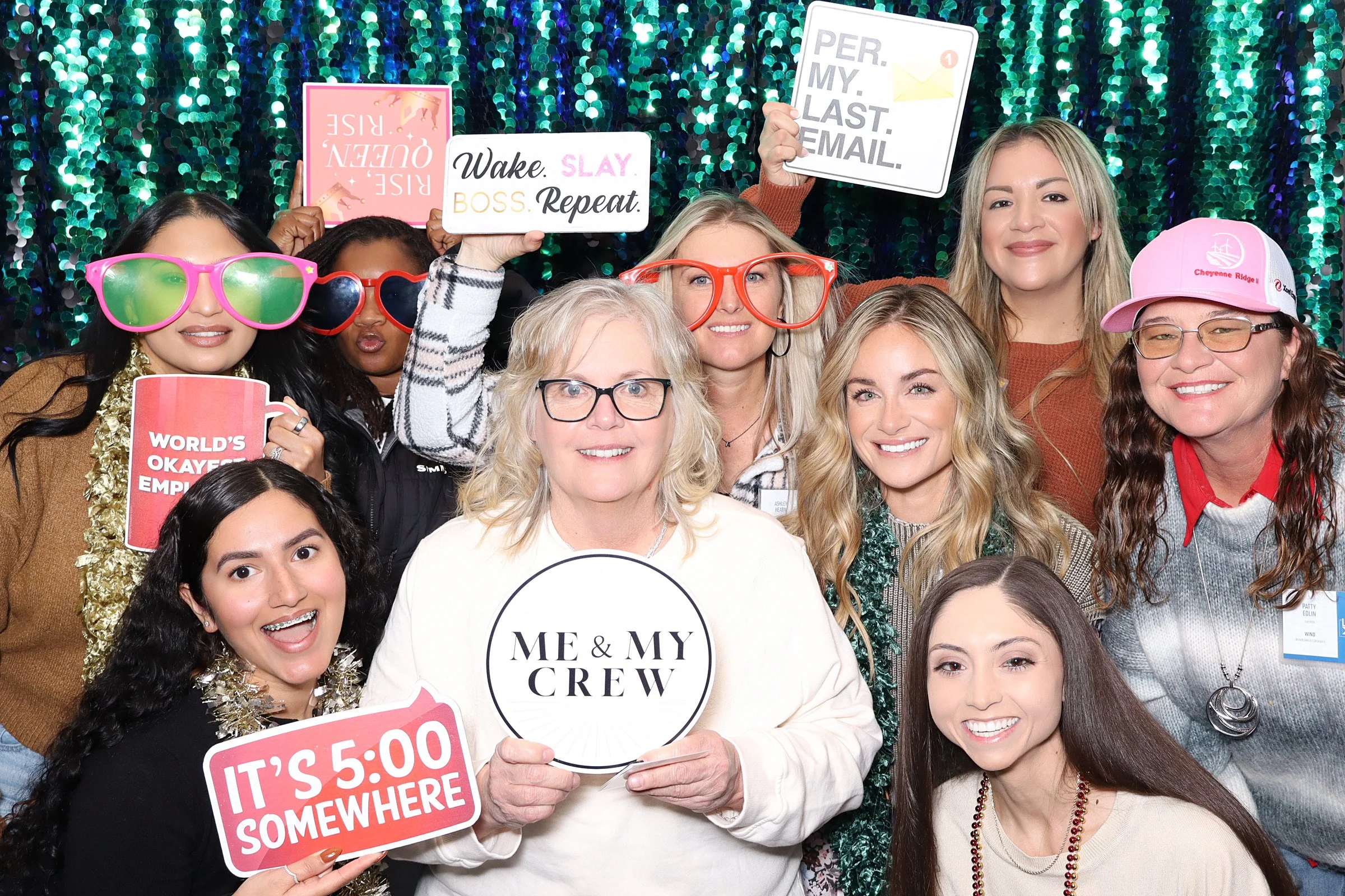 Team Celebration Photo Booth in the Twin Cities