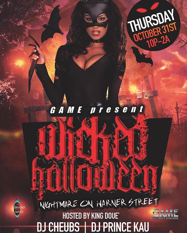 Halloween&rsquo;s Biggest Party is at Game Baltimore!