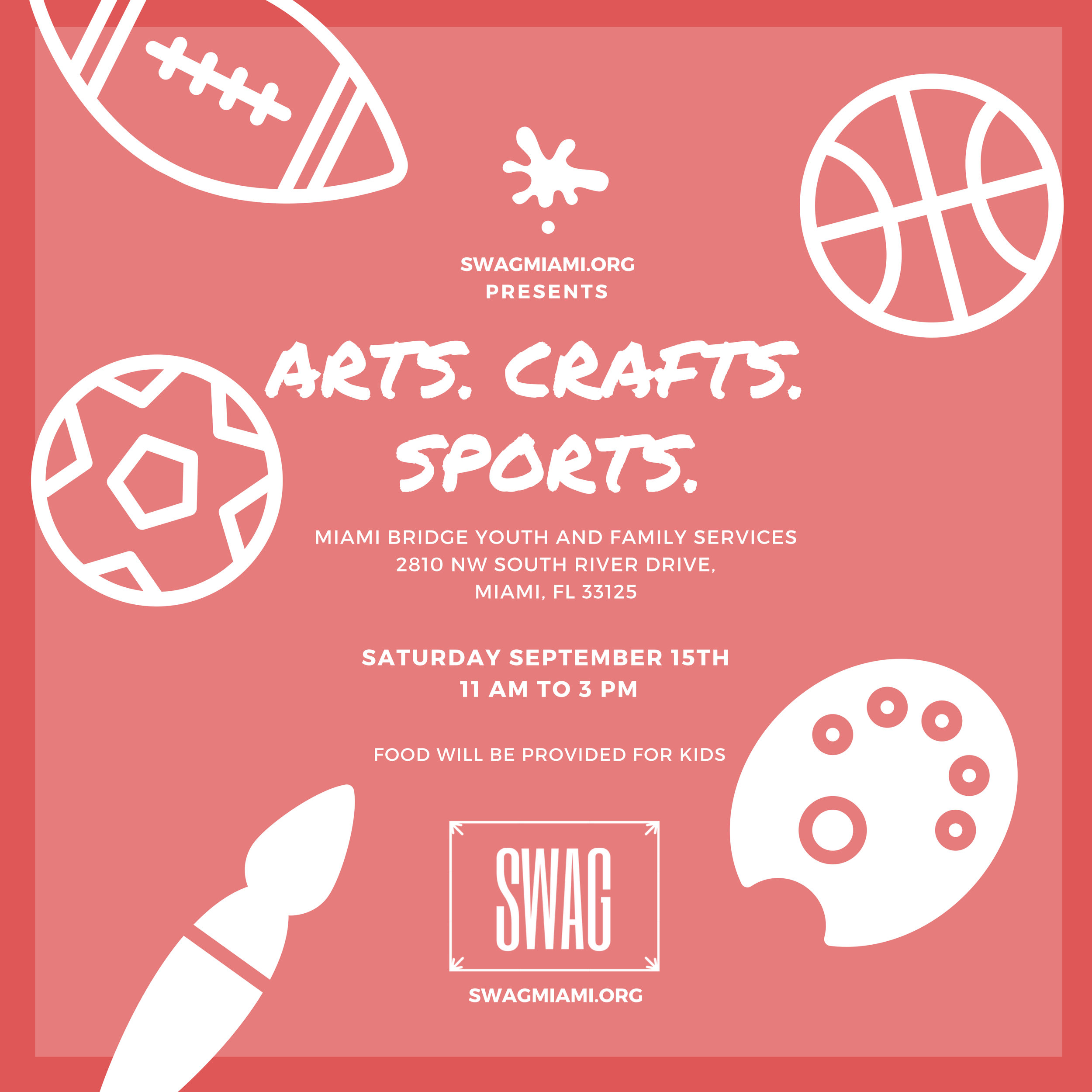 ARTS. CRAFTS. SPORTS.