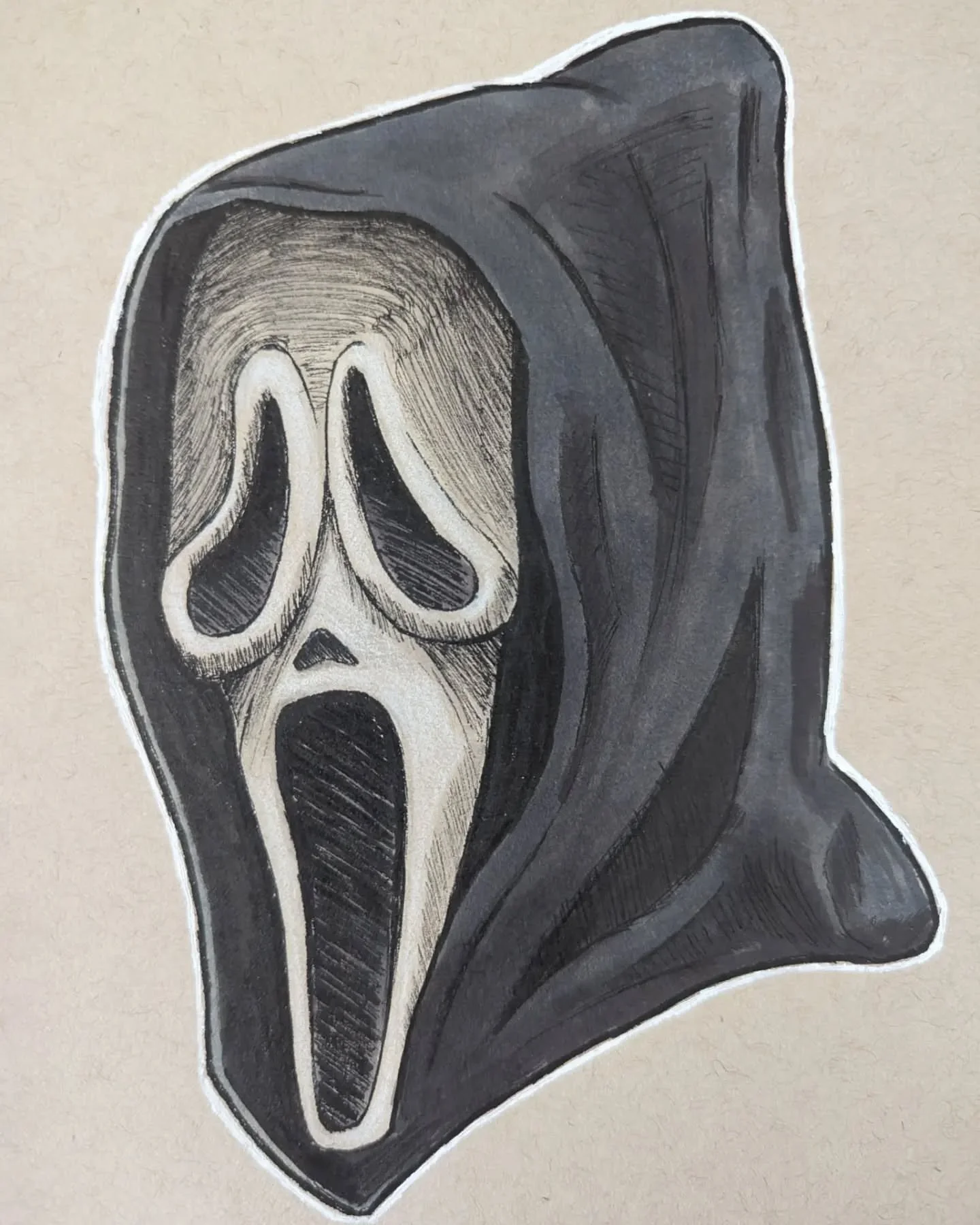 Ghostface - Inktober 2023