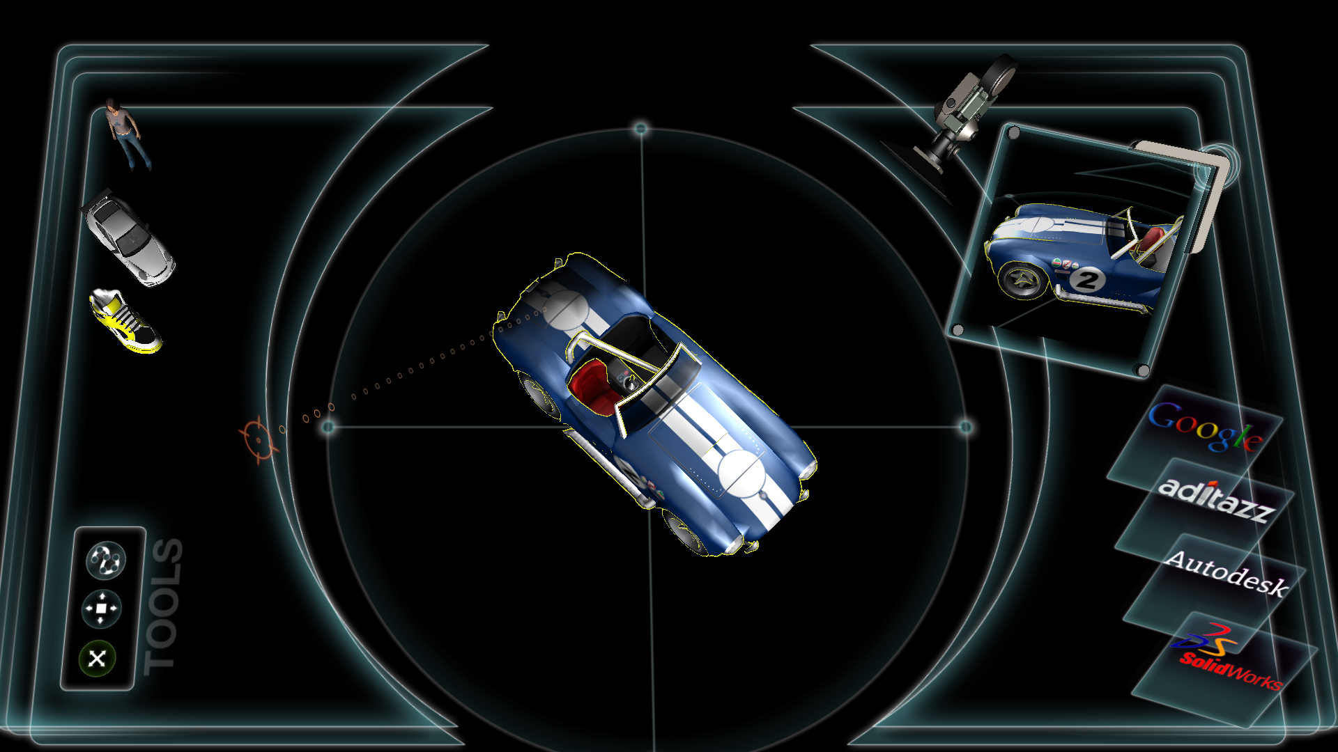 3d Workspace & Tools