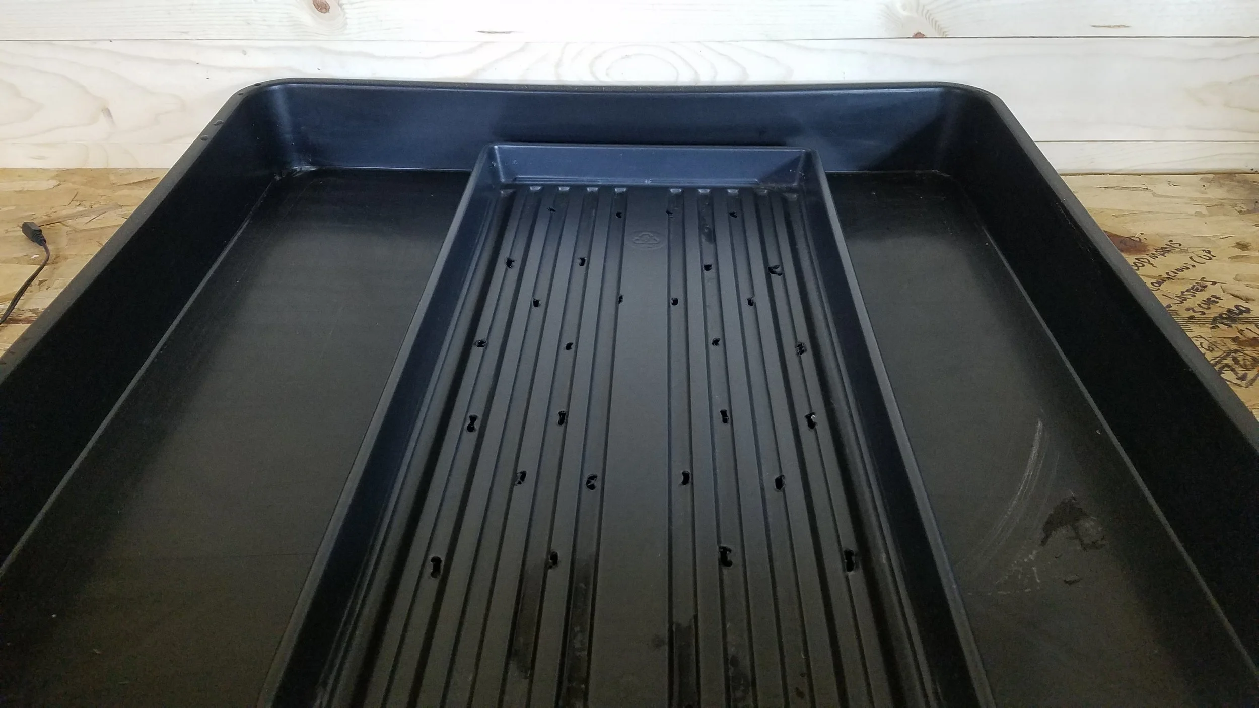 Step 1: Place your tray onto your baking sheet.
