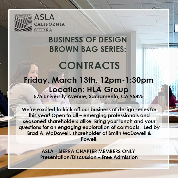 Business of Design - Brown Bag: Contracts