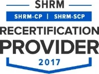 Our programs are approved by SHRM for PDC’s