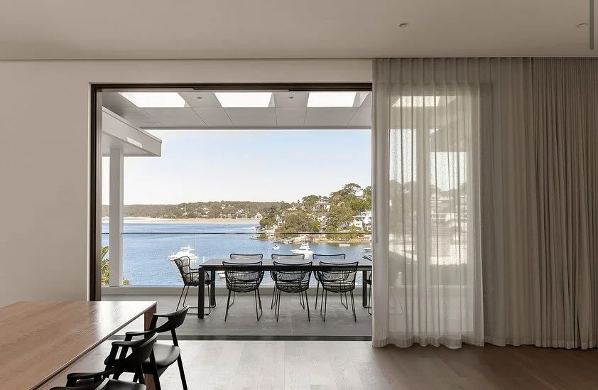 🌅✨ Not a bad view from the dining area on our recently completed Caringbah south project! Perfect for those sunset dinners and morning coffees. ☕️😍

#ExplorePage #PhotoOfTheDay #Architecture
#InteriorDesign#HomeDecor#DesignInspiration
#Architecture
