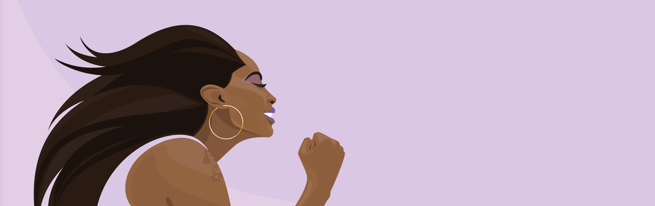 Graphic Illustration of Jody Watley