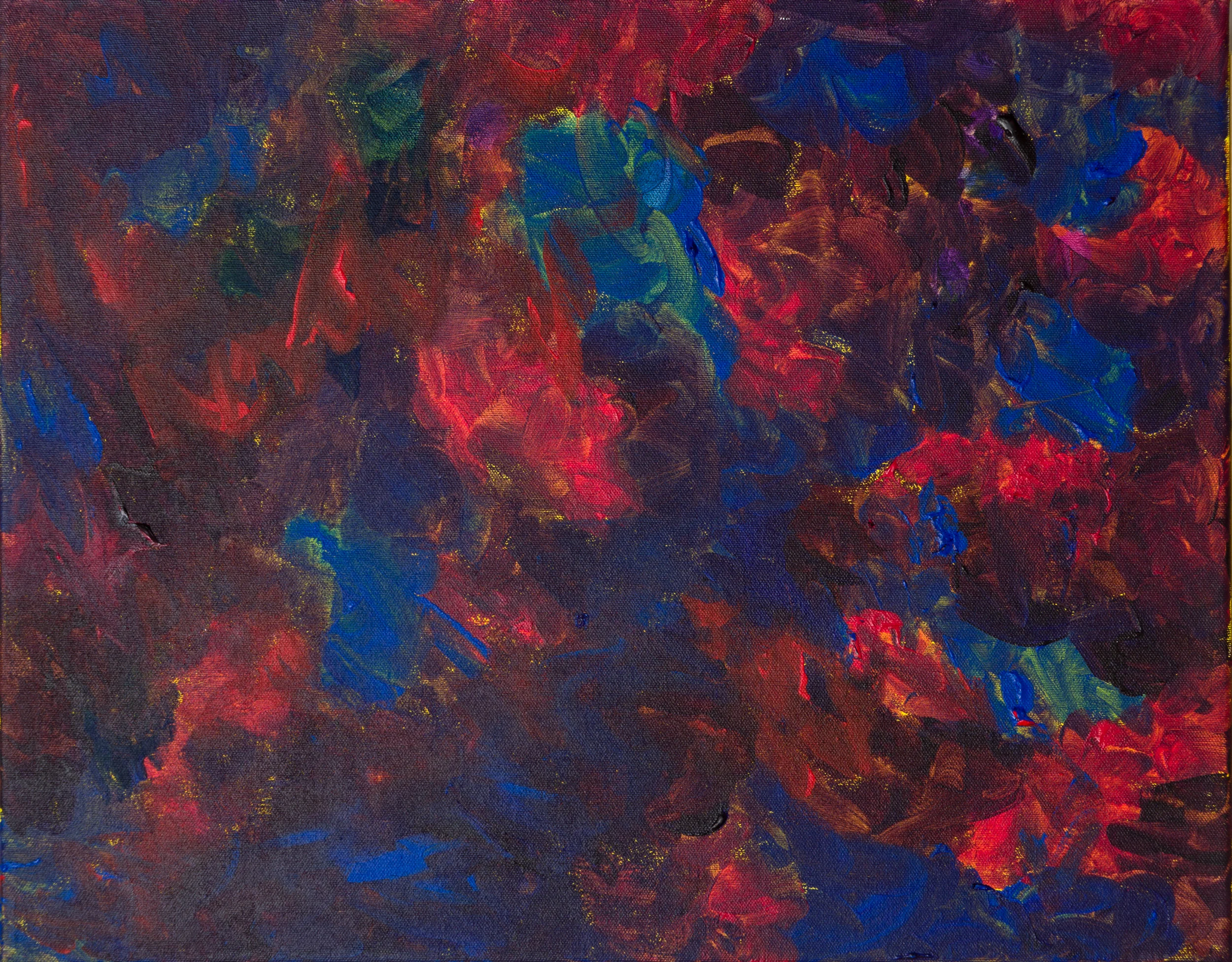 it won’t end, acrylic paint, 16” x 20” (2015)