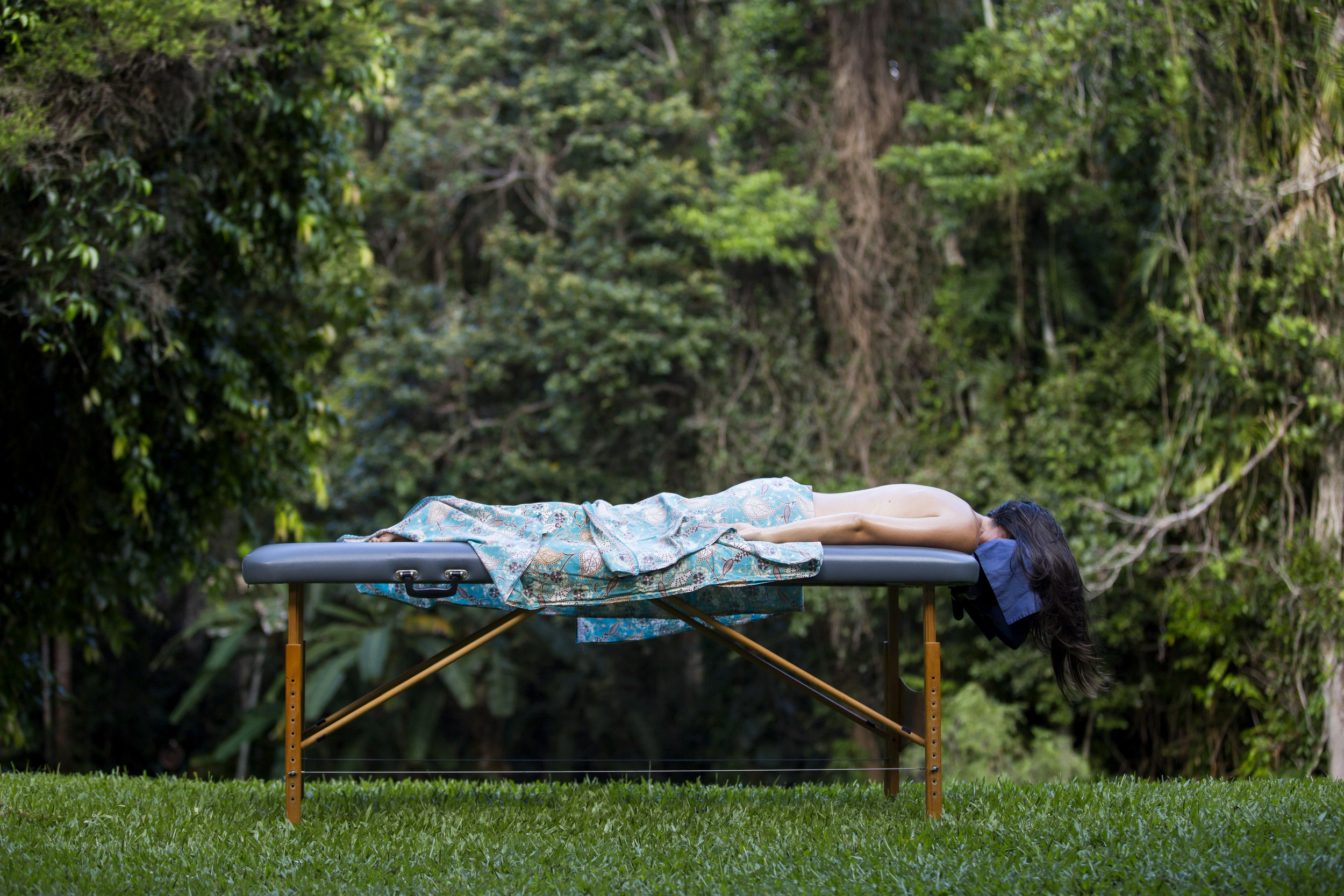 Cairns woman recieves Kahuna massage at Body Solace Kuranda.jpg