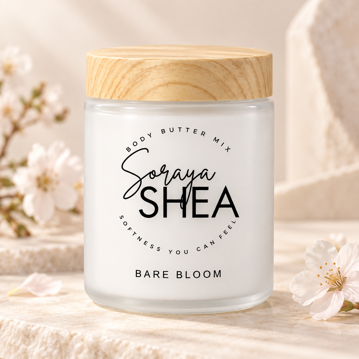 SORAYA Shea: bare BLOOM (unscented)