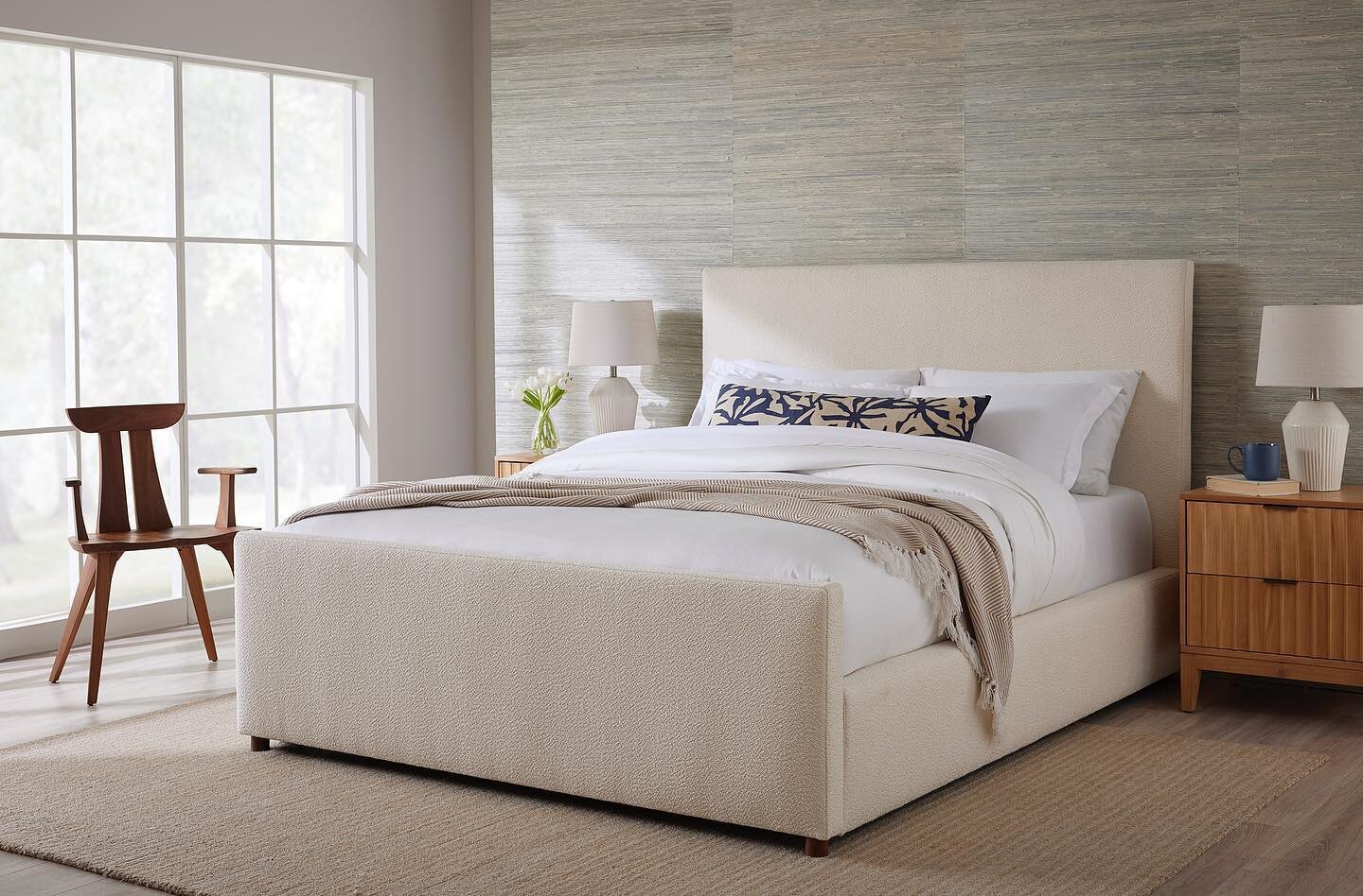 Hayes Bed // classic, tailored, and streamlined ✨
