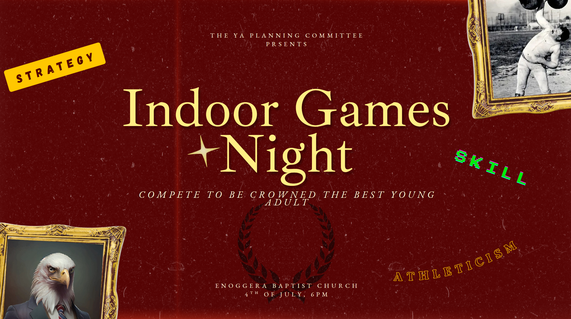 YA Indoor Games Night