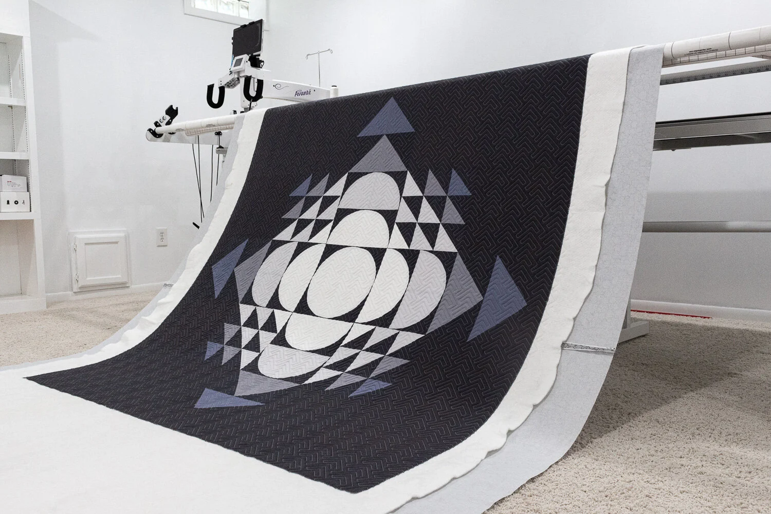  Phase Quilt - #Modern Handcraft | Keryns Chevron 1 