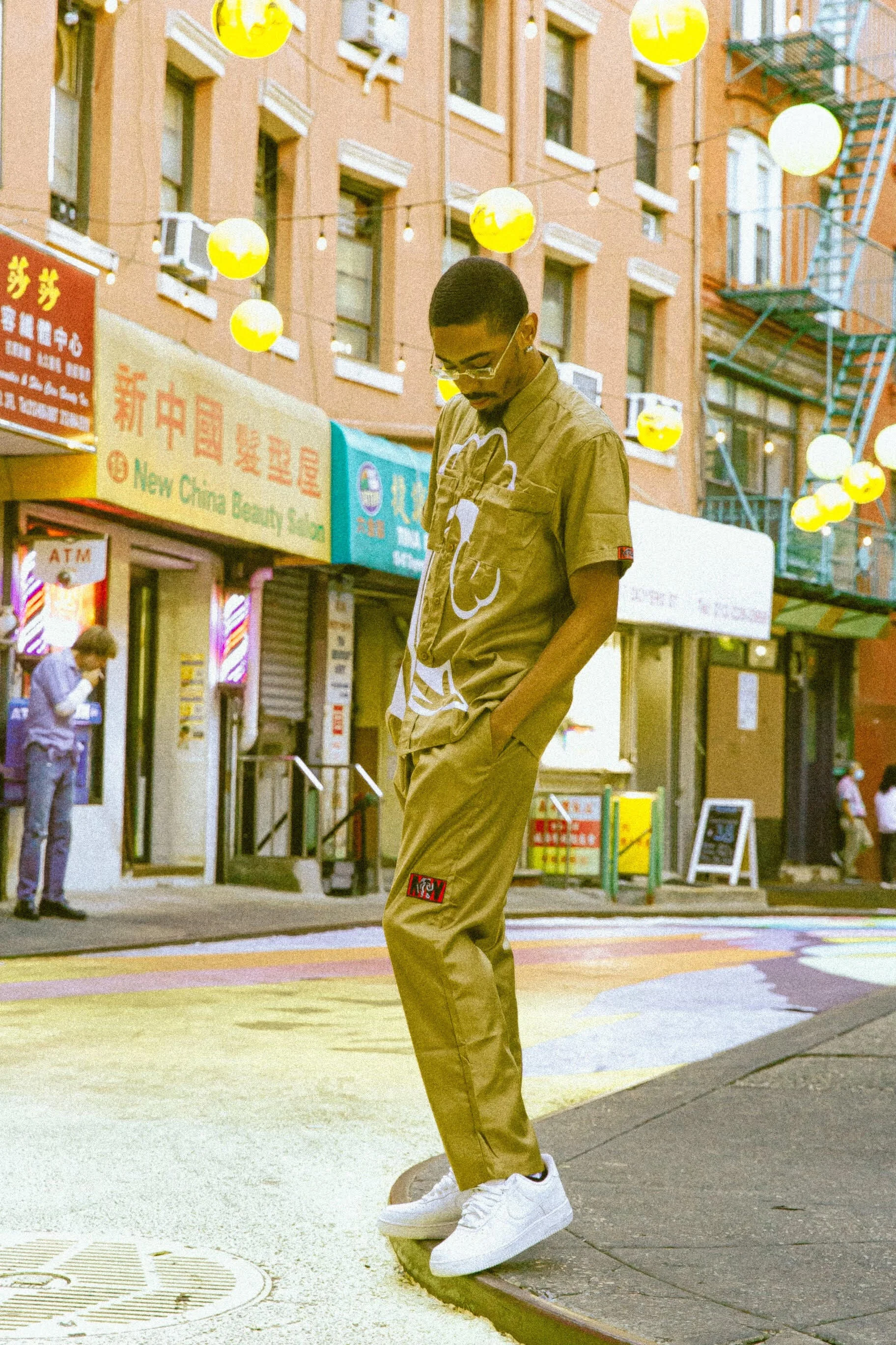 Khaki Wave Pants