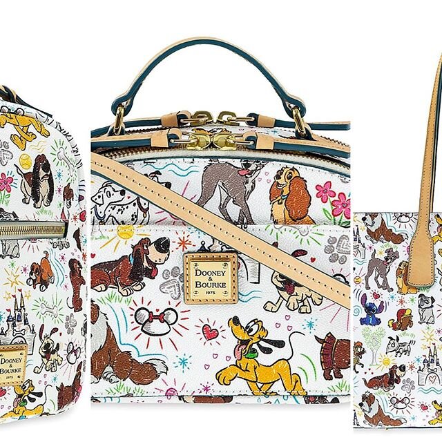 **Dog loving fashionista alert** Are you an online shopper who loves dogs? Dooney and Bourke - a fashion accessories label who regularly releases Disney exclusives - launched a new collection in March in honor of Disney Dogs. Click the link in bio to