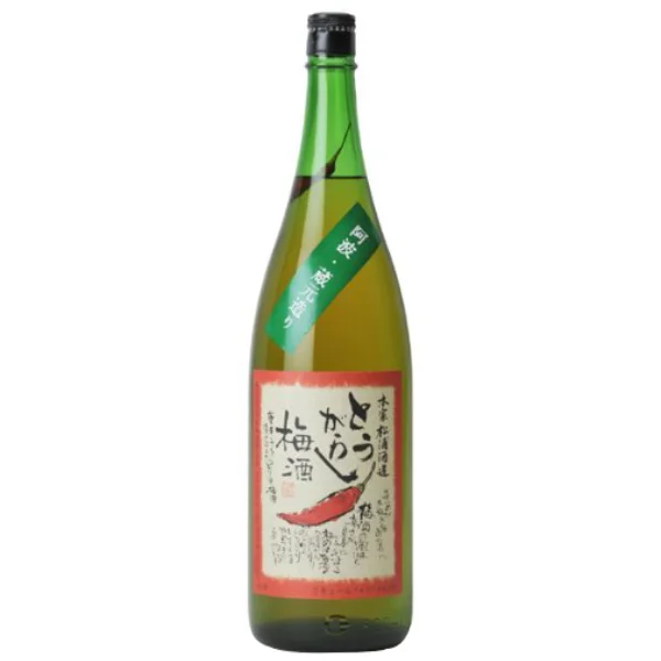 HONKE MATSUURA "TOUGARASHI UMESHU" Hot Pepper Plum Wine 12% 1800ml