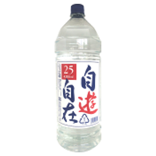 FUKUI ”JIYU JIZAI” Double Distilled Shochu 25% 4000ml