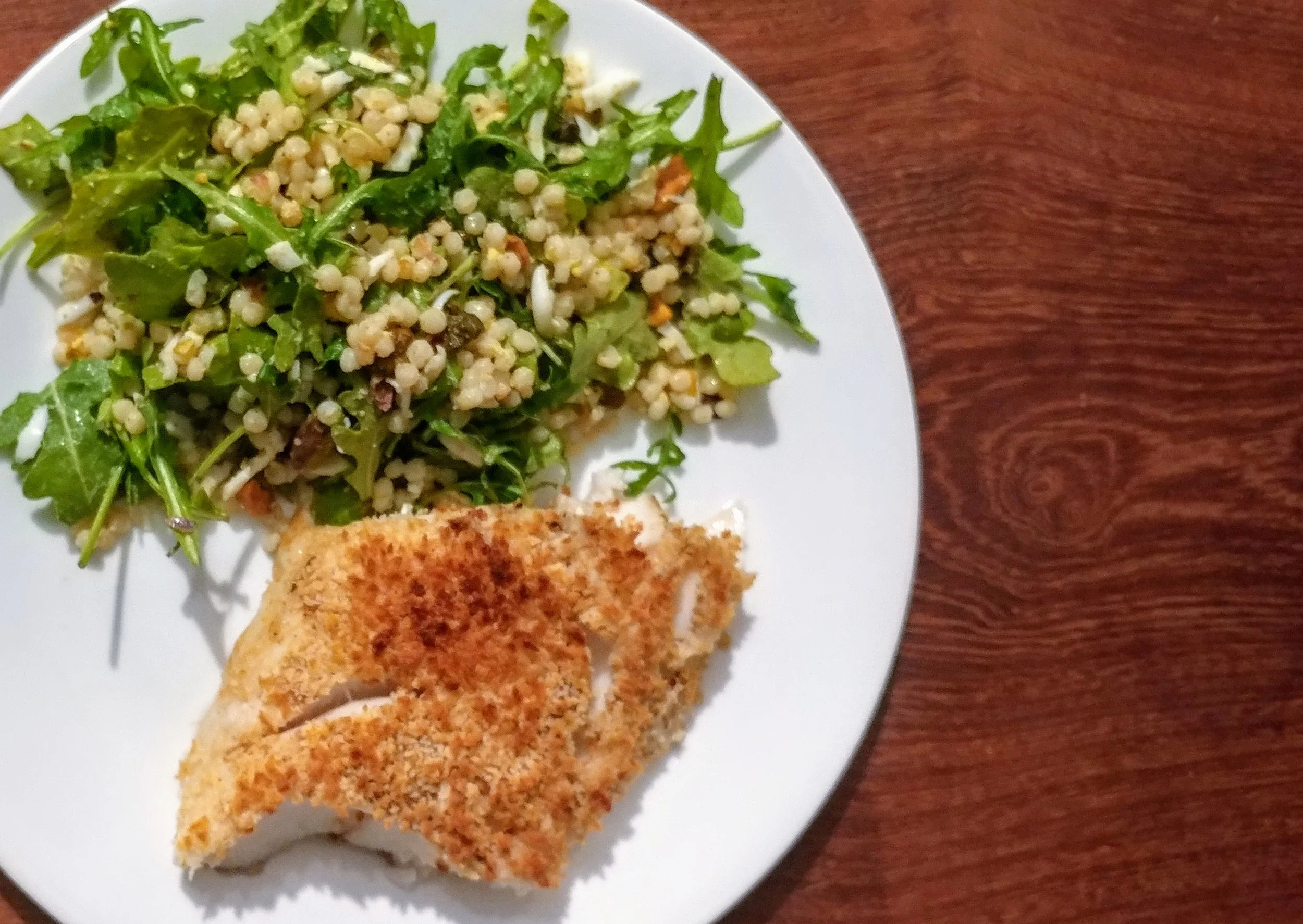 Arugula CousCous Salad