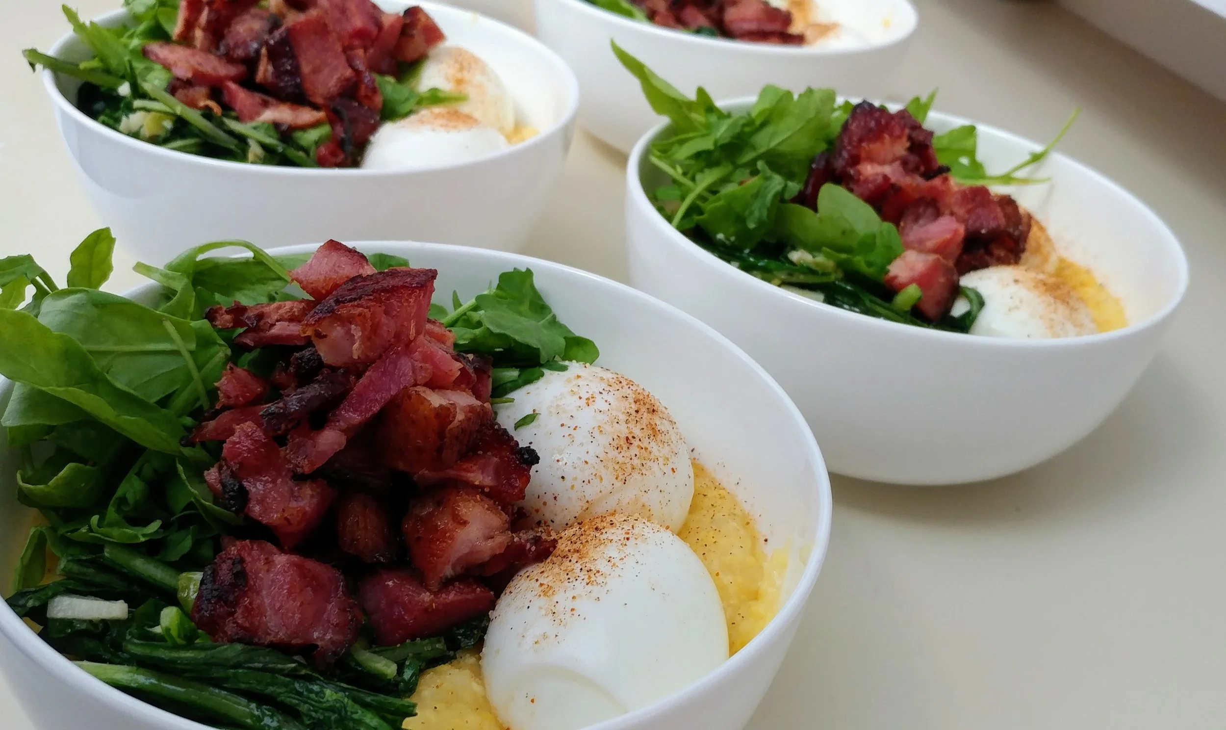 Polenta Breakfast Bowl