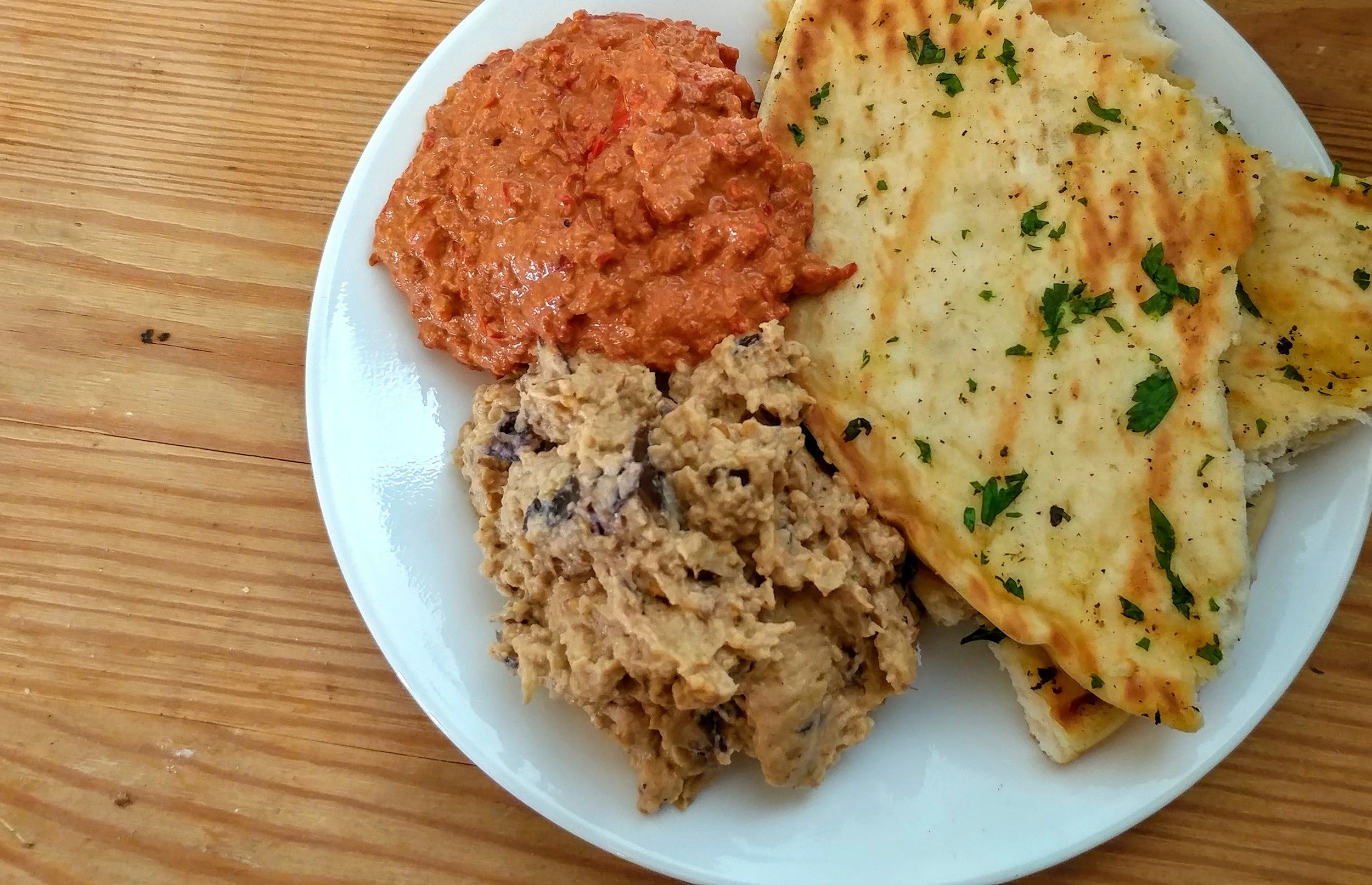 Baba Ganoush and Muhammarah