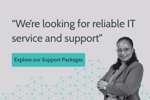 We're looking for reliable IT service and support
