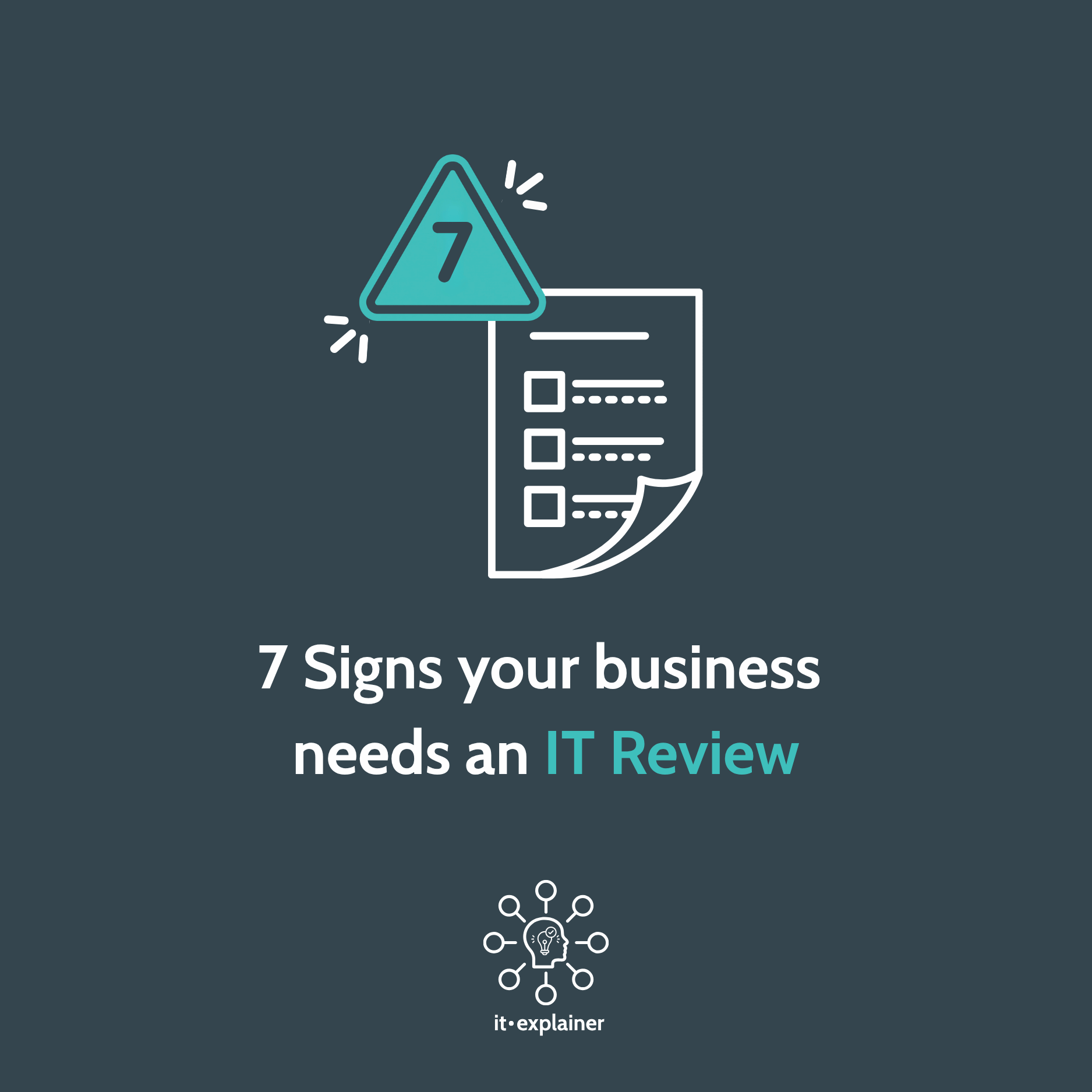 7 signs your business needs an IT Review