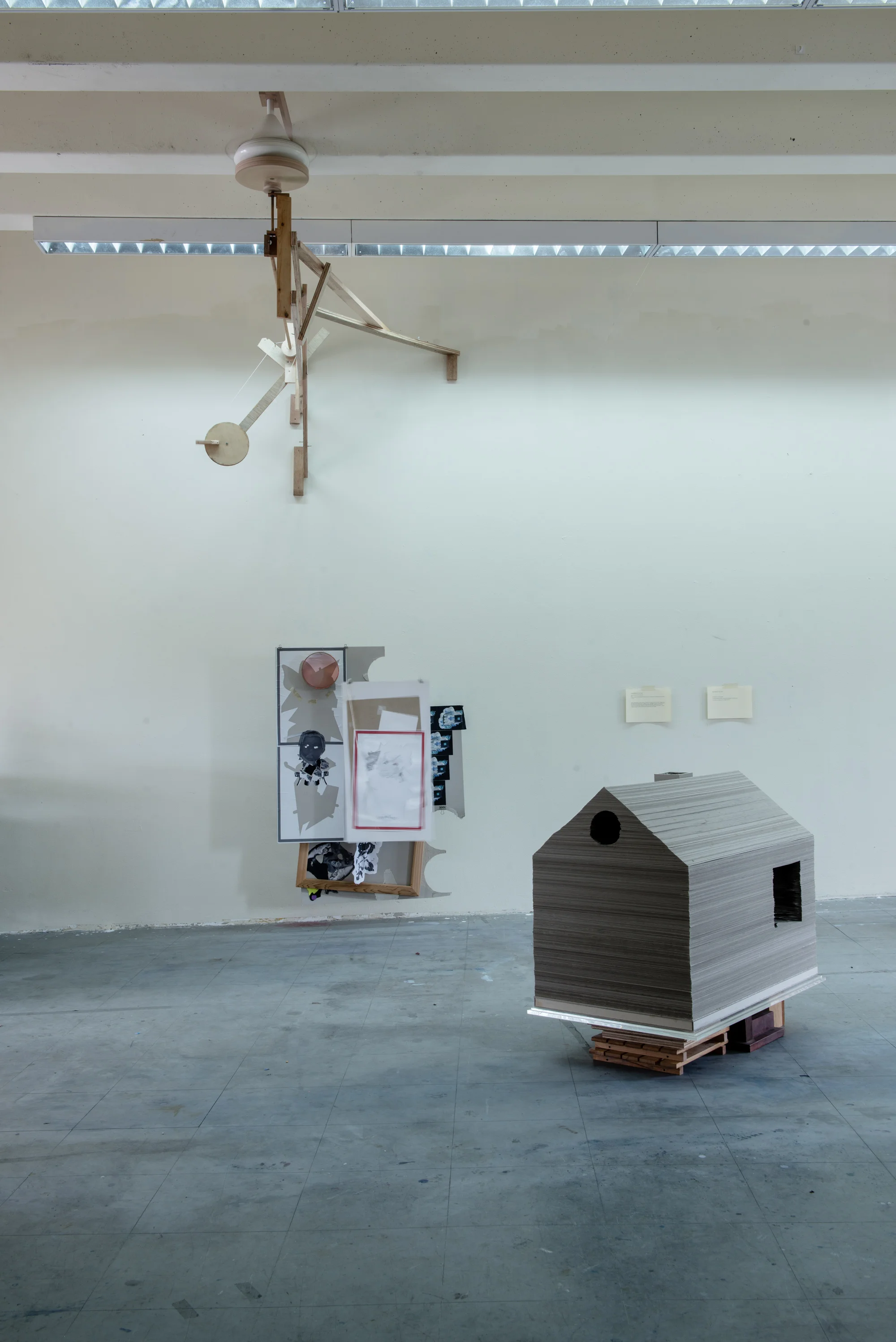 Installation shot from dr/op: Beyond Boundaries showing the work of Yutaka Inagawa, Michael Lee and ONLY CONNECT/Artists Alliance SG.
