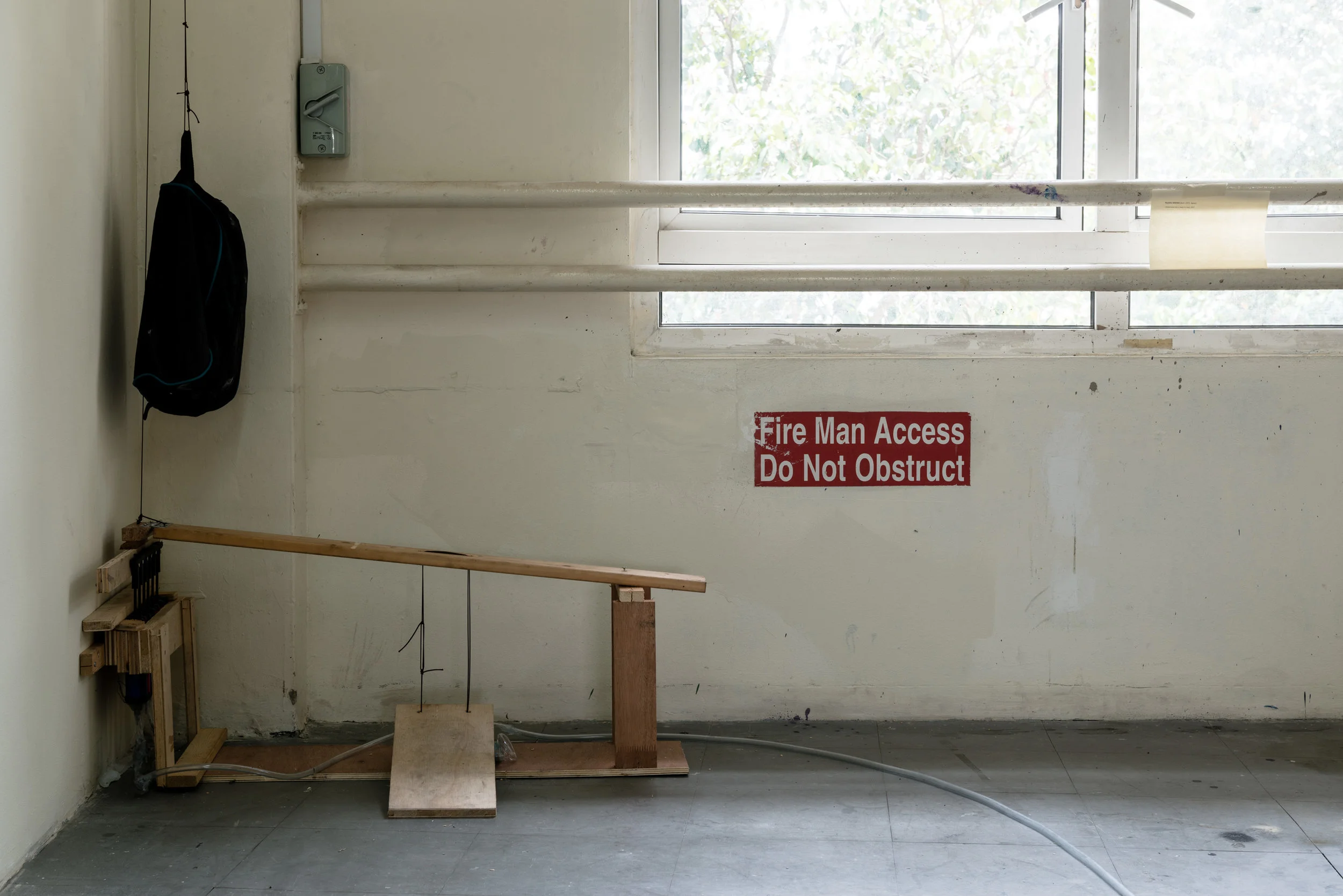 Installation shot from dr/op: Beyond Boundaries showing the work of Mouhitori.