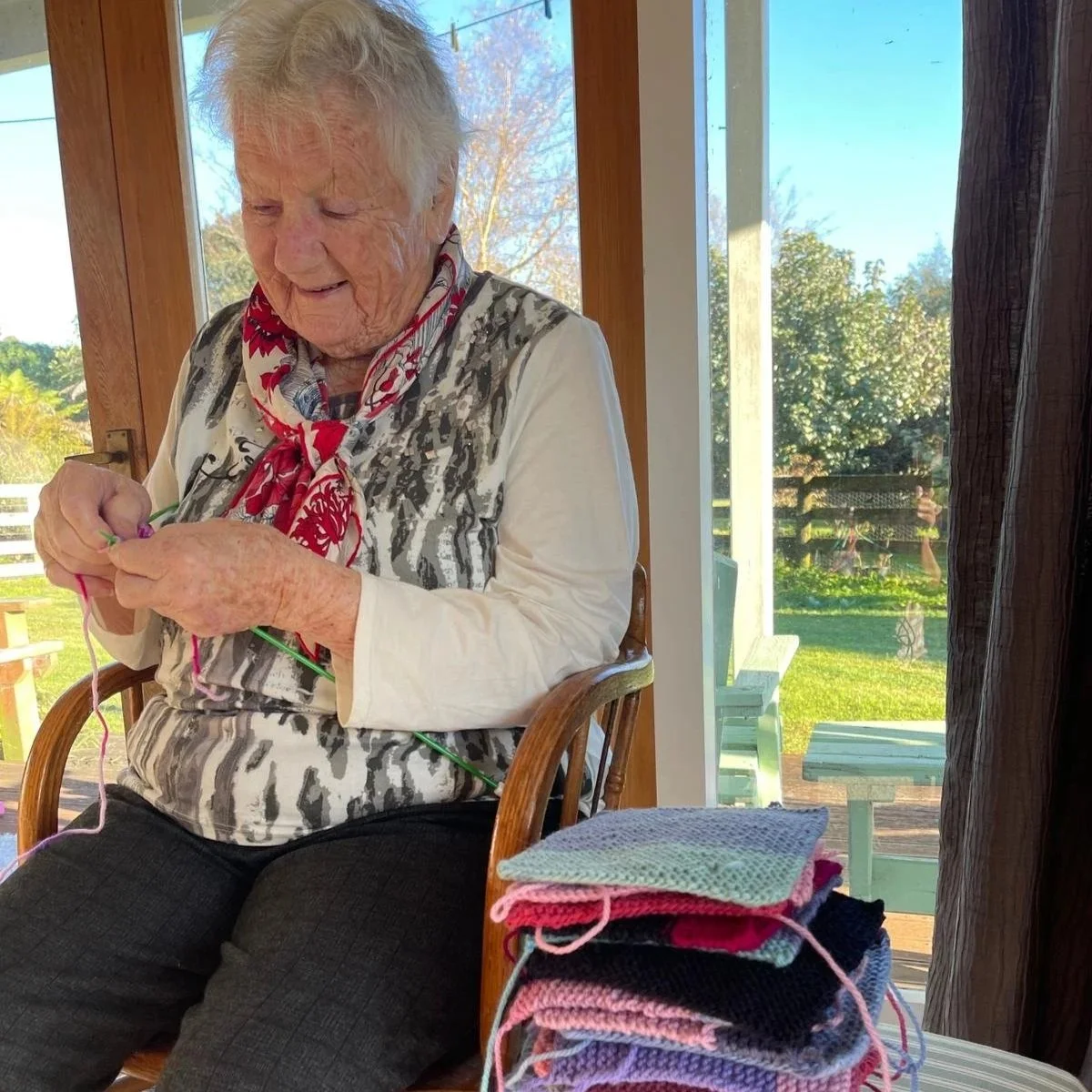 Knitter Betty