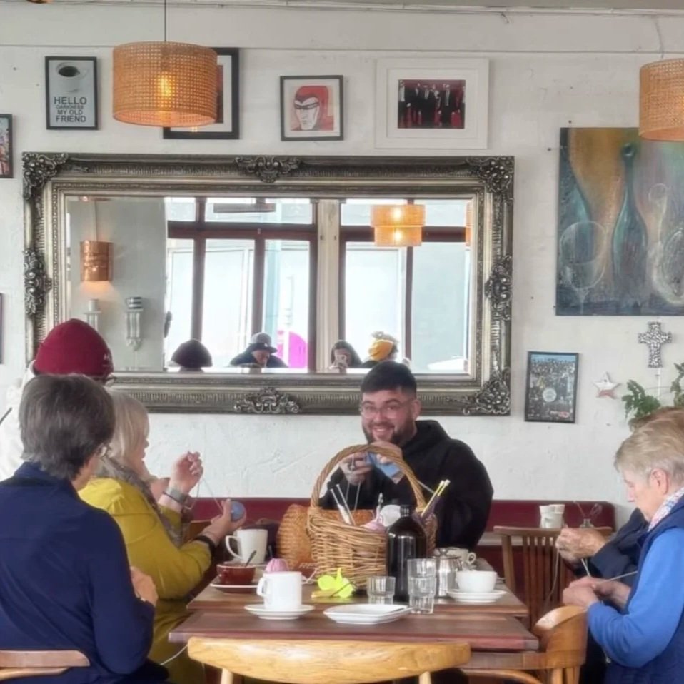 Sit &amp; Knit at Corelli’s Cafe in Devonport
