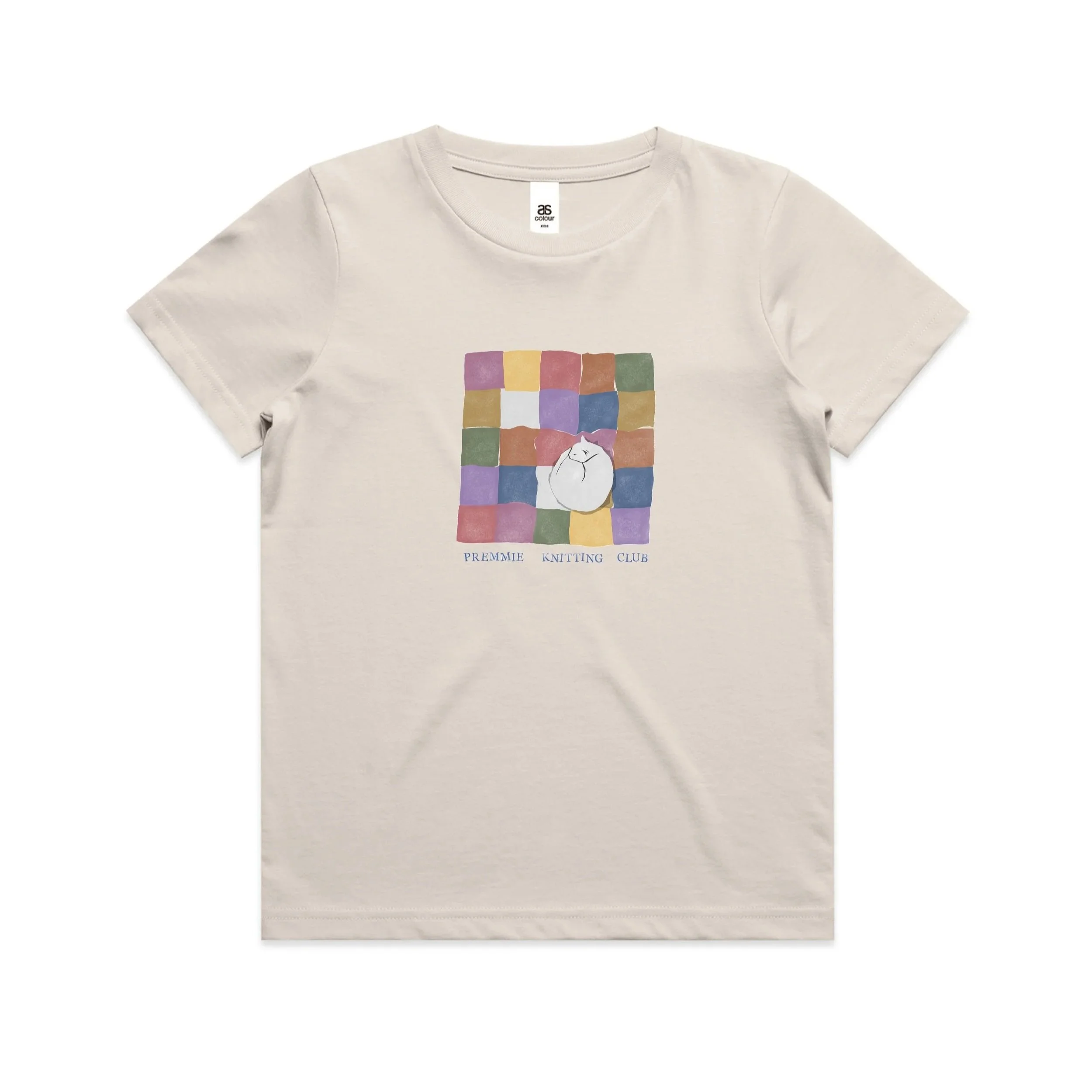 PREORDER (MAY Delivery): Kids peggy square t-shirt