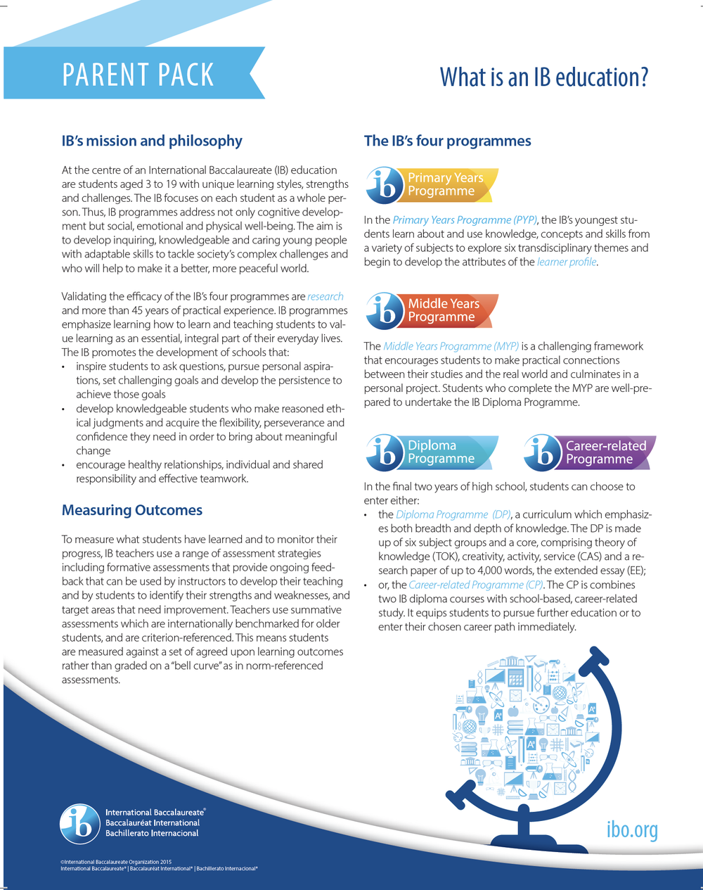 International Baccalaureate (IB) — Delevan Drive Elementary PTA