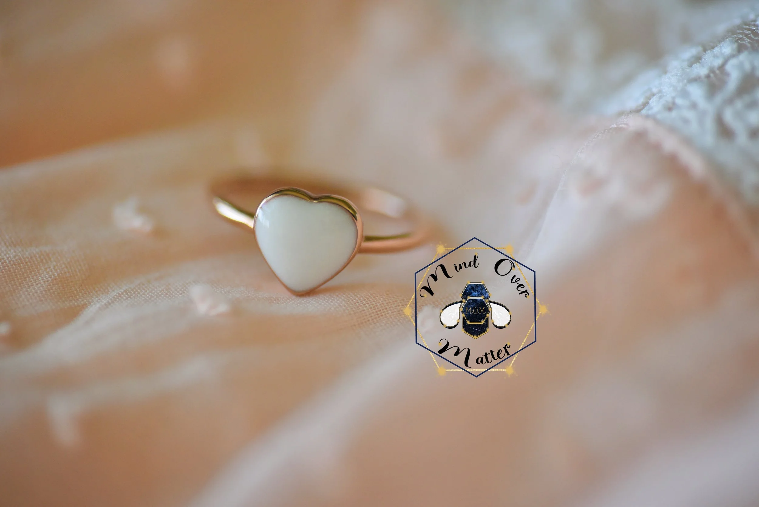 Hard as glass durable Breastmilk Ring