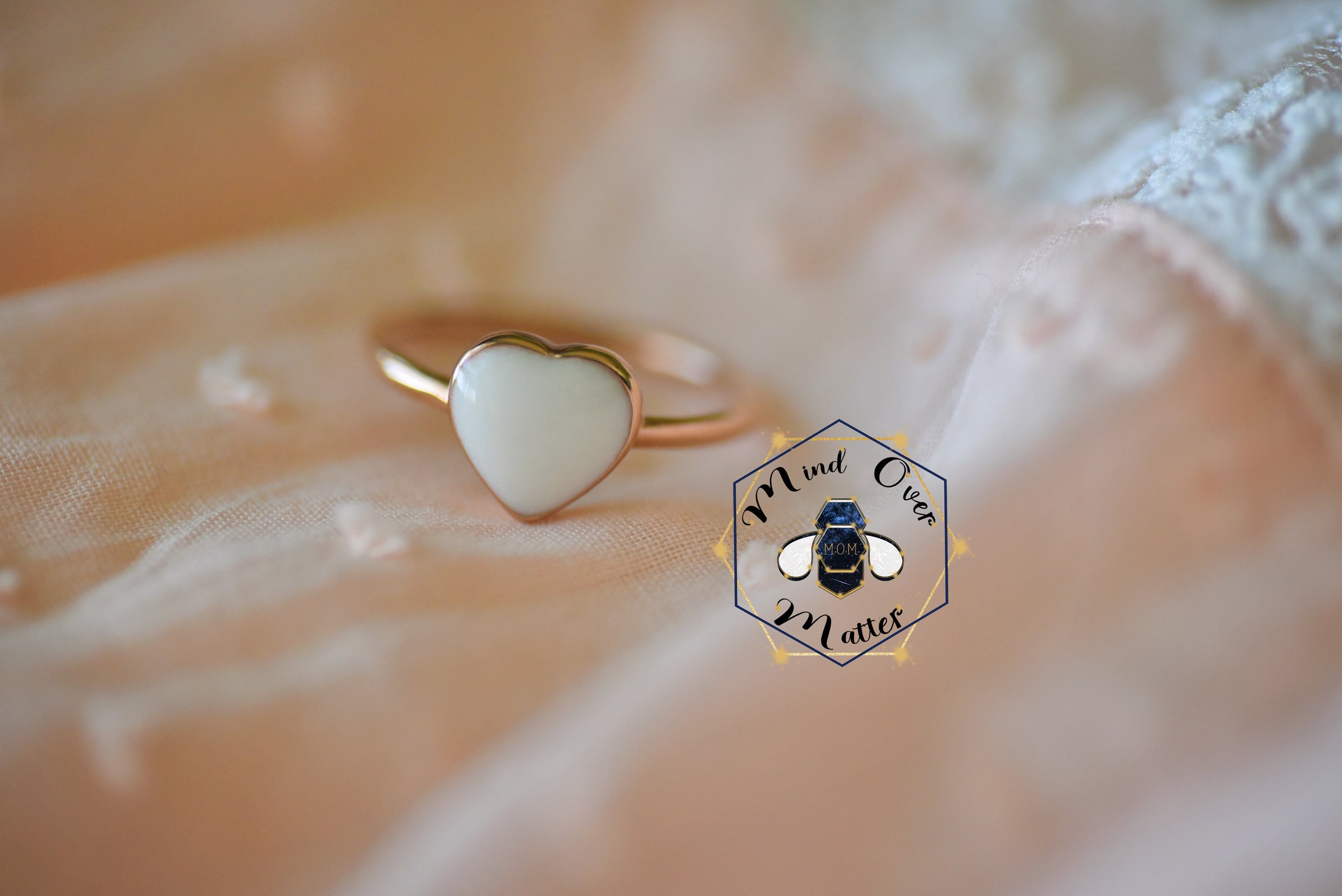 Hard as glass durable Breastmilk Ring