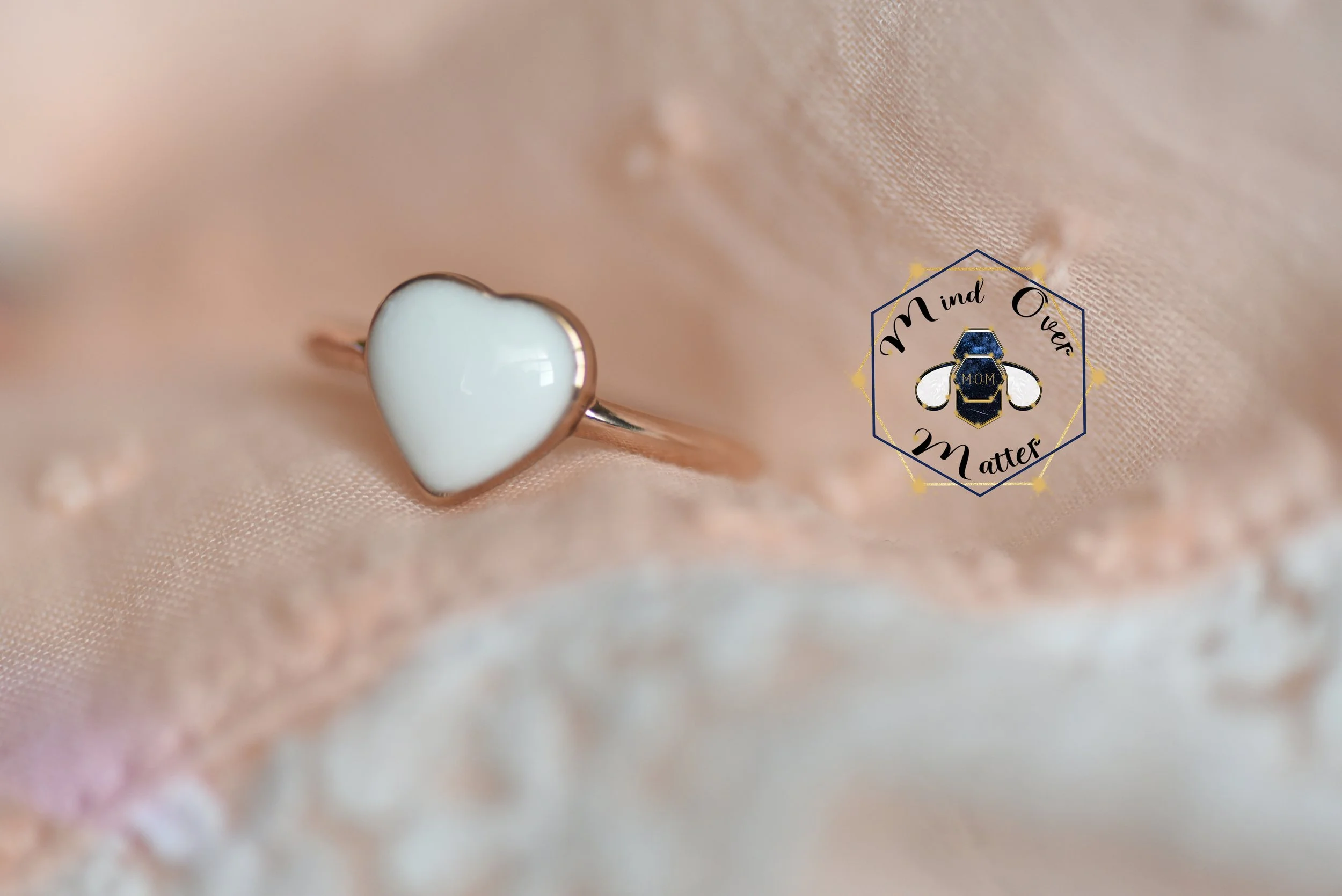 Hard as glass durable Breastmilk Ring