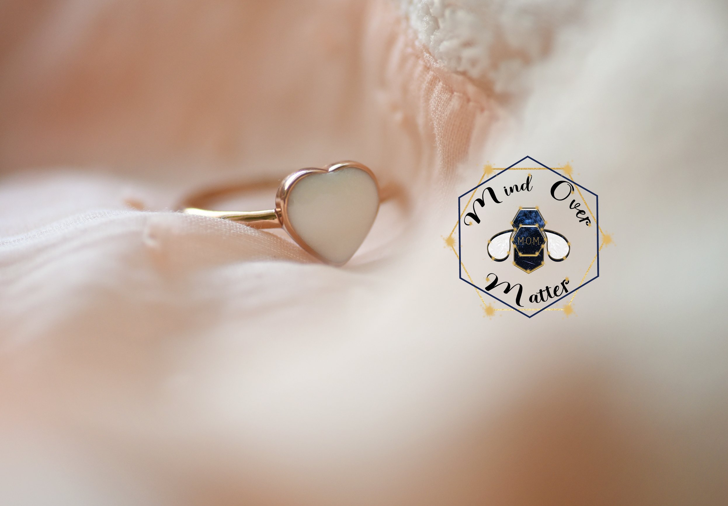 Hard as glass durable Breastmilk Ring