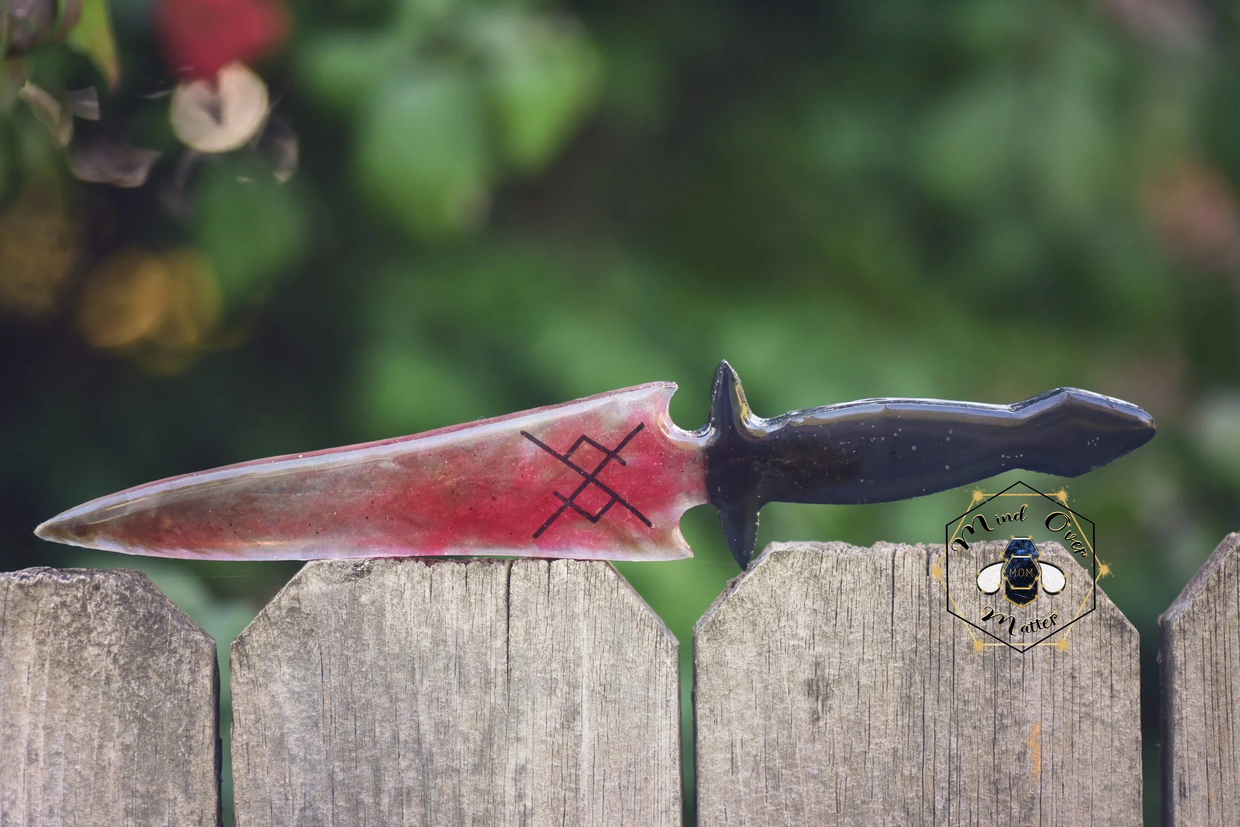 Lover's blood Dagger keepsake with rune
