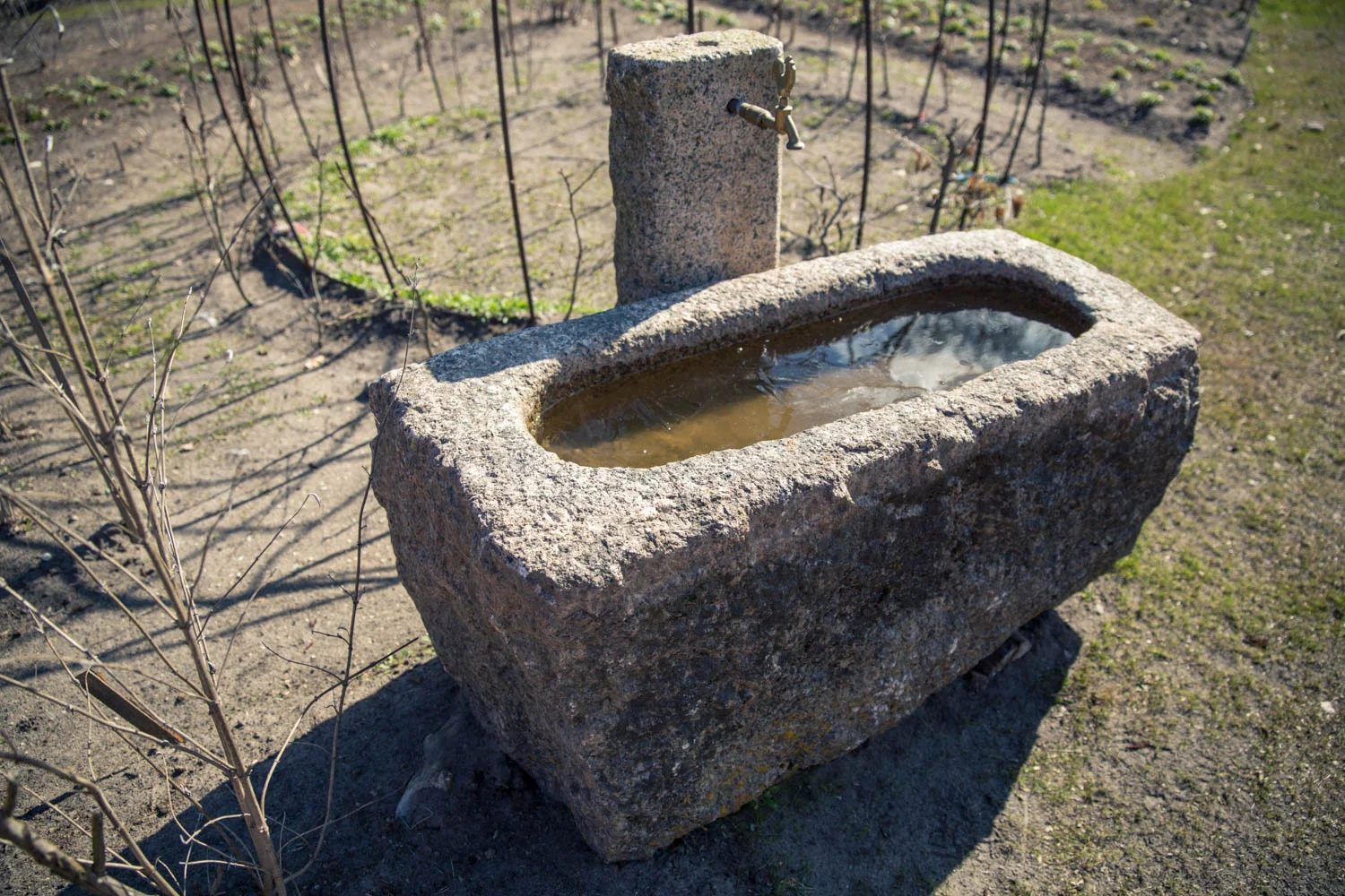 Stone Bowl Fountain