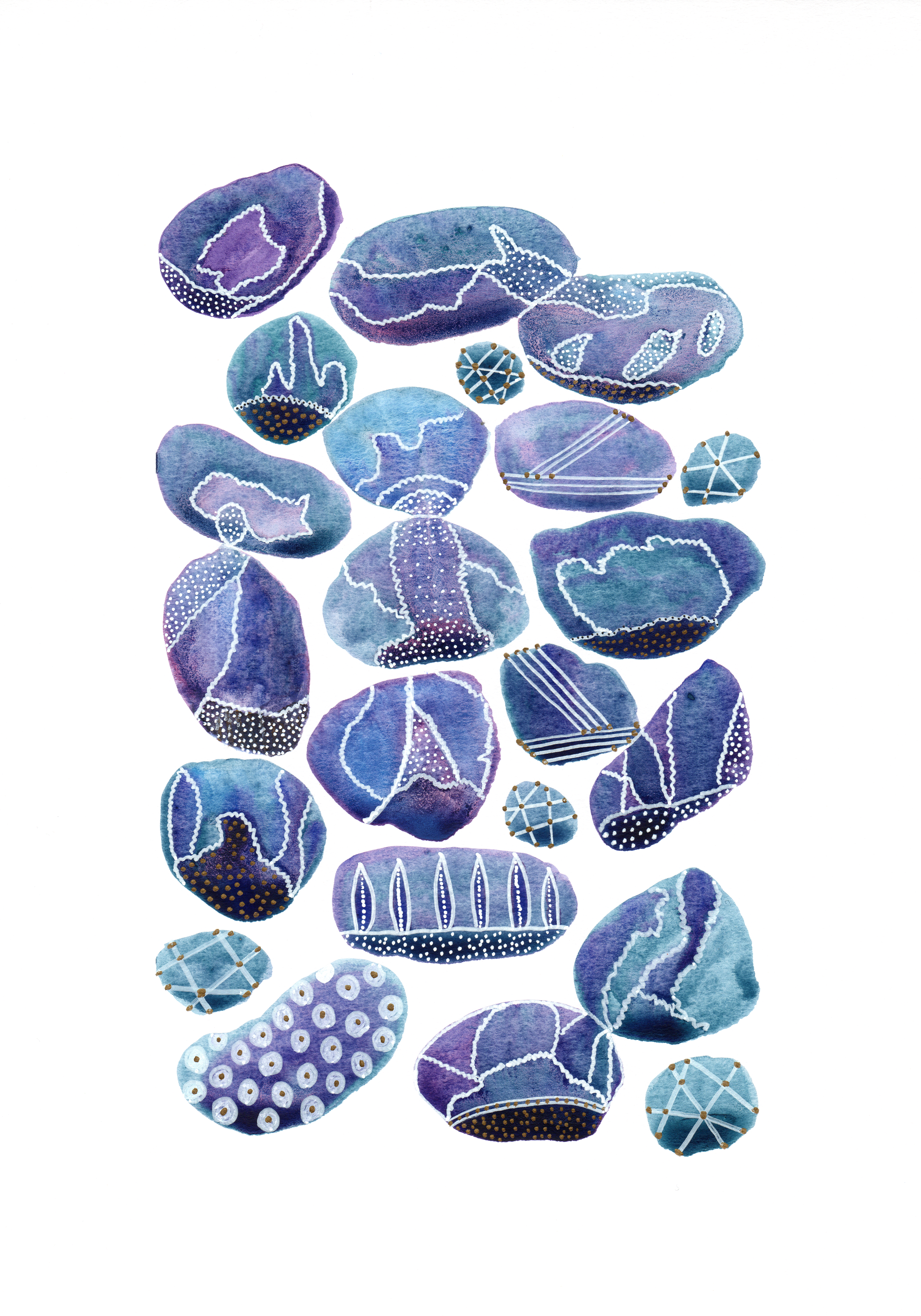 'Purple Pebbles'