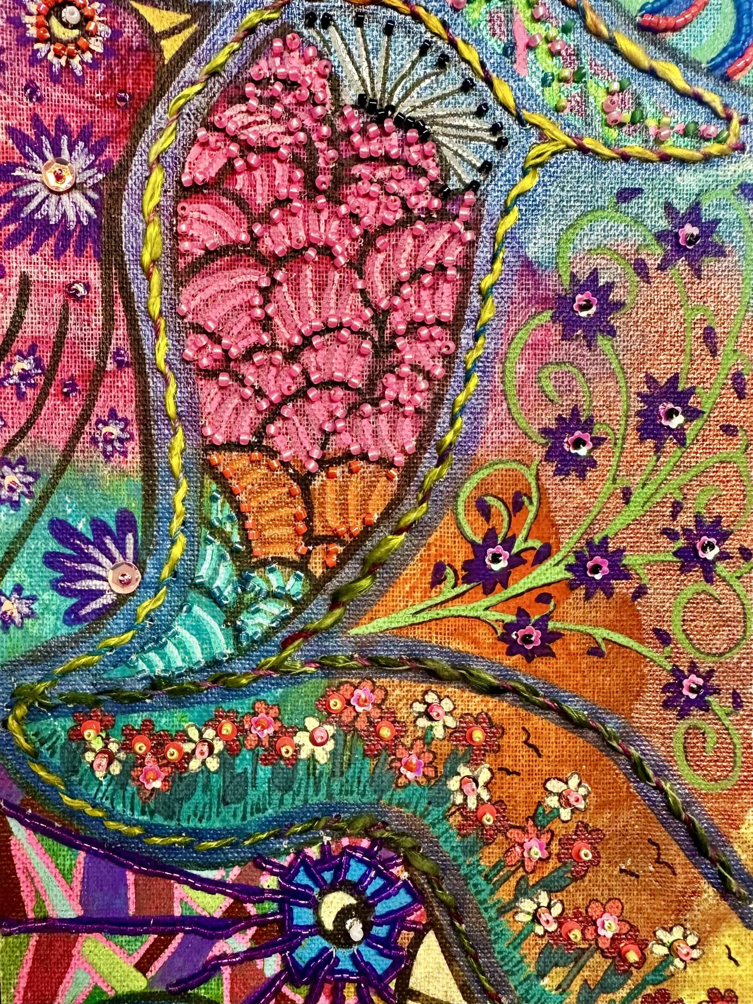 Textiles from our 'Past, Present and Future' exhibition