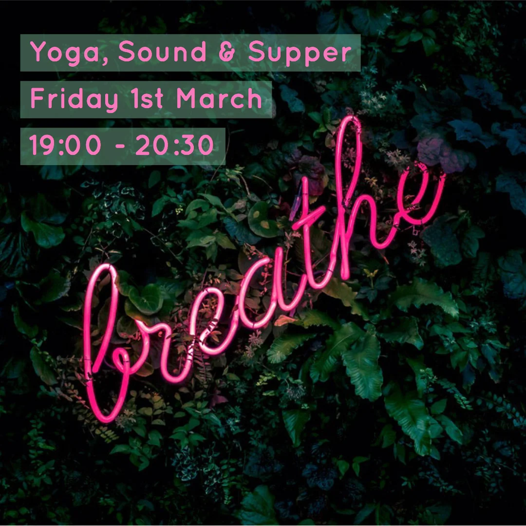 Yoga &amp; Crystal Bowl Sound Bath with Supper