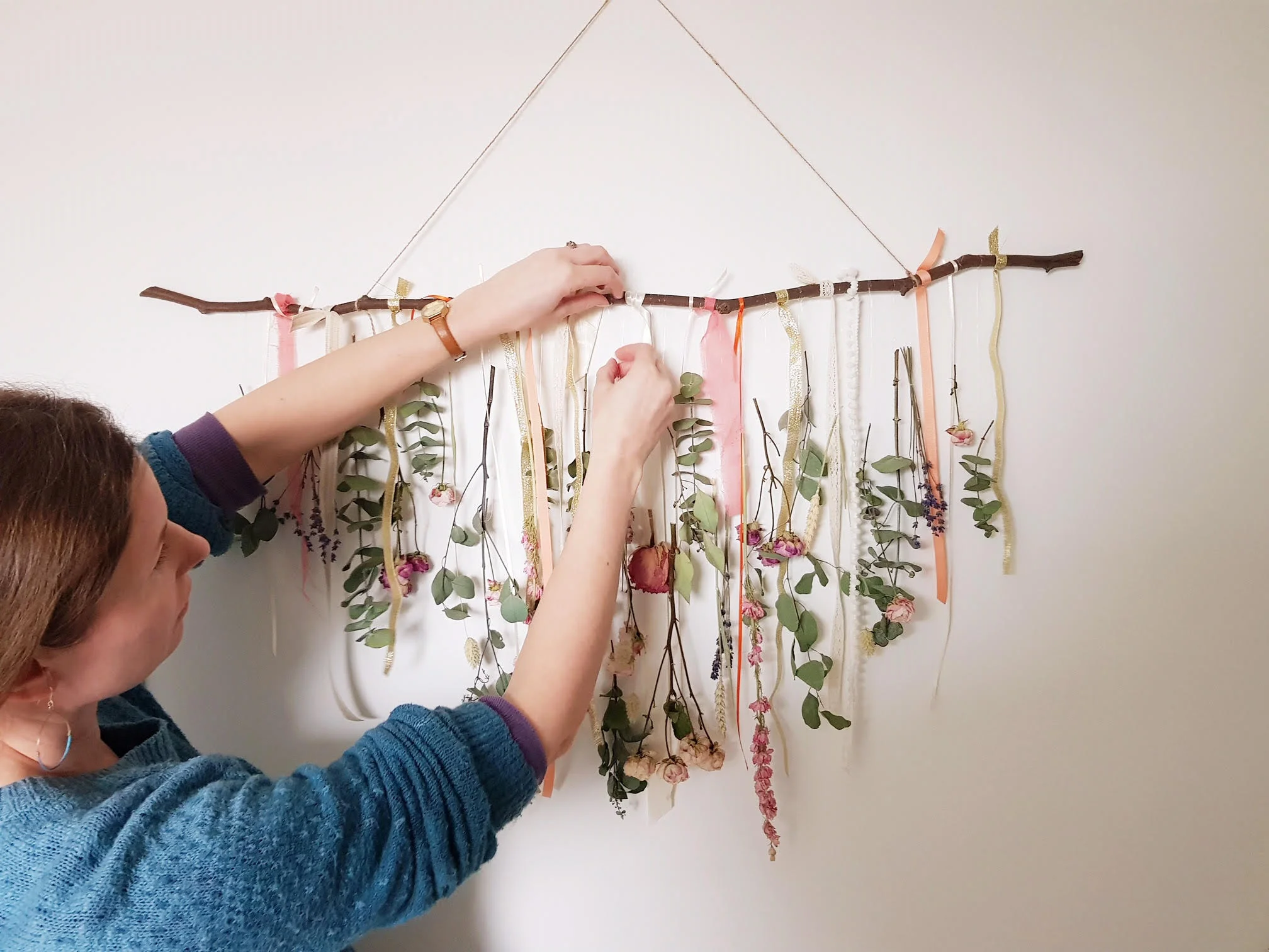 Dried Flower Wall Hanging Workshop