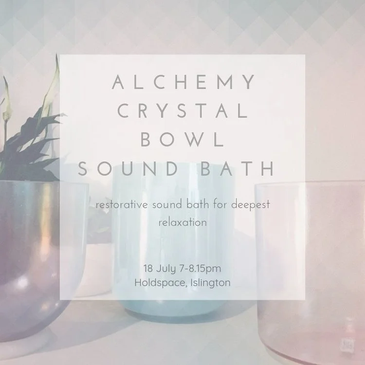 Restorative Sound Bath with Alchemy Crystal Bowls