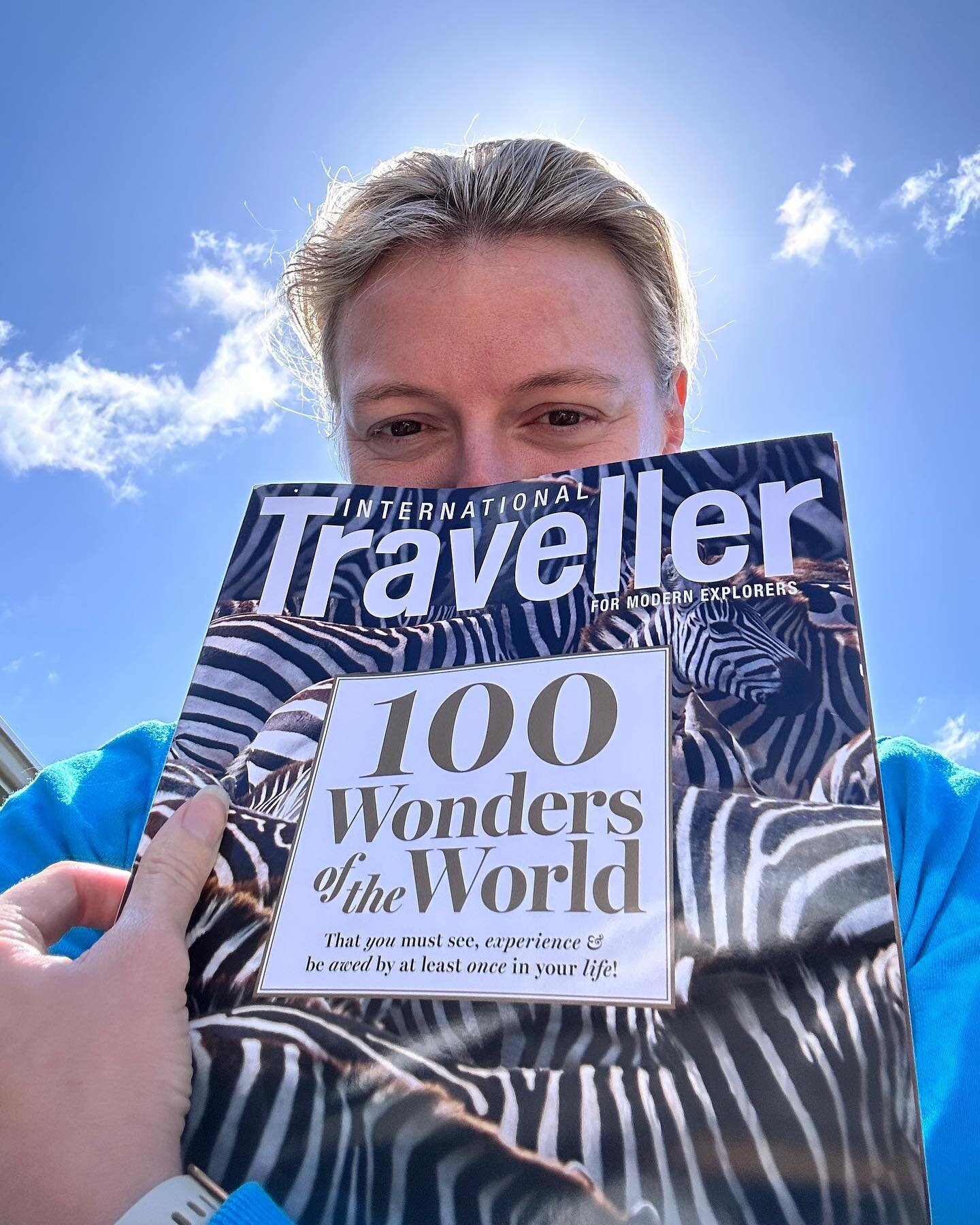 My favourite part of the travel writing journey is seeing a piece I wrote and photographed in print. Offering up the chance to relive the magic of the destination for a third time. The second time is while writing it. ✍️😜

Conveniently, it&rsquo;s o
