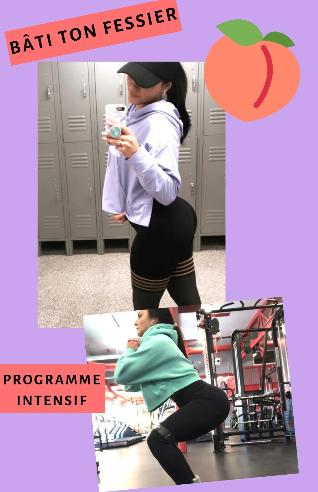 Bâti ton fessier - Programme intensif au gym