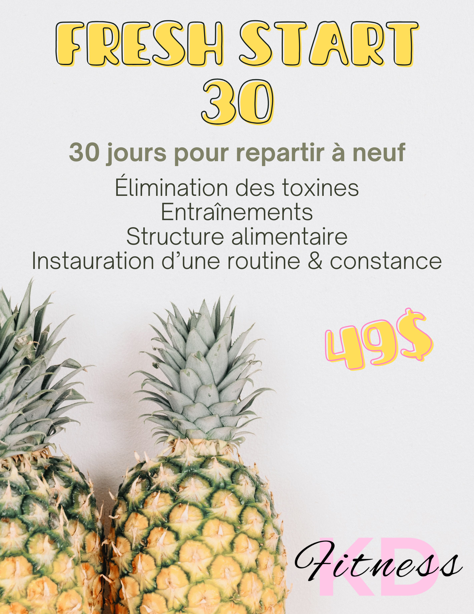 FRESH START 30 / Nouvel an 2026