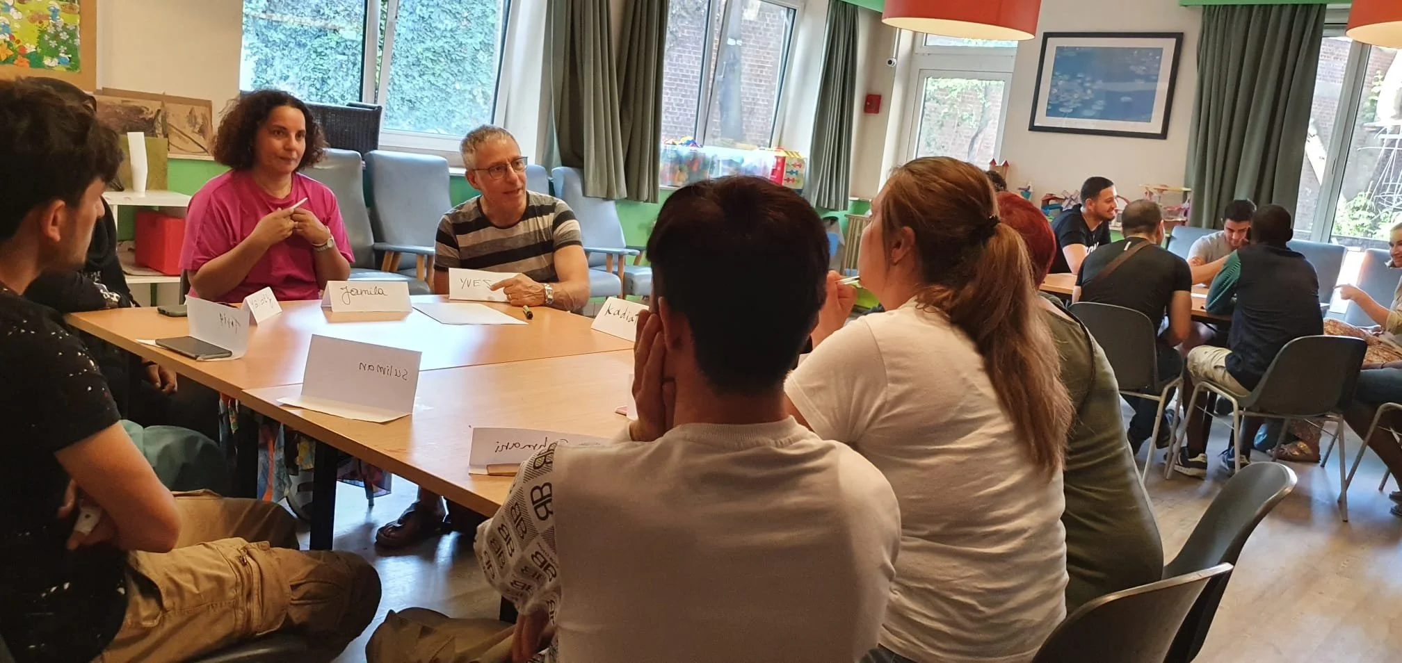 Café Lingua re-commences after Covid