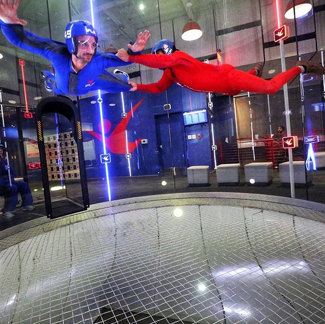 SuperMatt....😳.....What a great experience getting to fly in the air tunnel @iflyus in Austin was. Will be back very soon and a big thanks to @adelodude for putting on this event. Who says real estate has to be boring???🤔 #ifly
