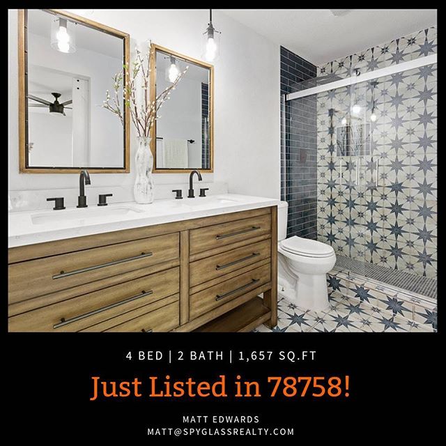 Just Listed!🍾 North Austin Remodel In 78758. Close to the Domain and the new MLS soccer stadium. Once it&rsquo;s built. #atx #justlisted
