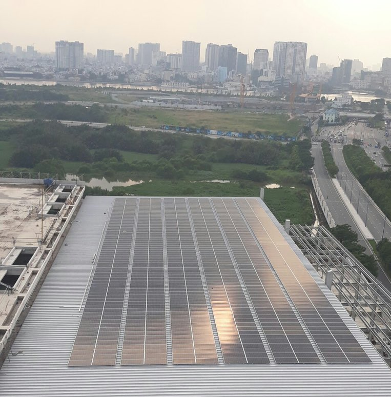 UKSOL 300kw Project Ho Chi Minh City, Vietnam