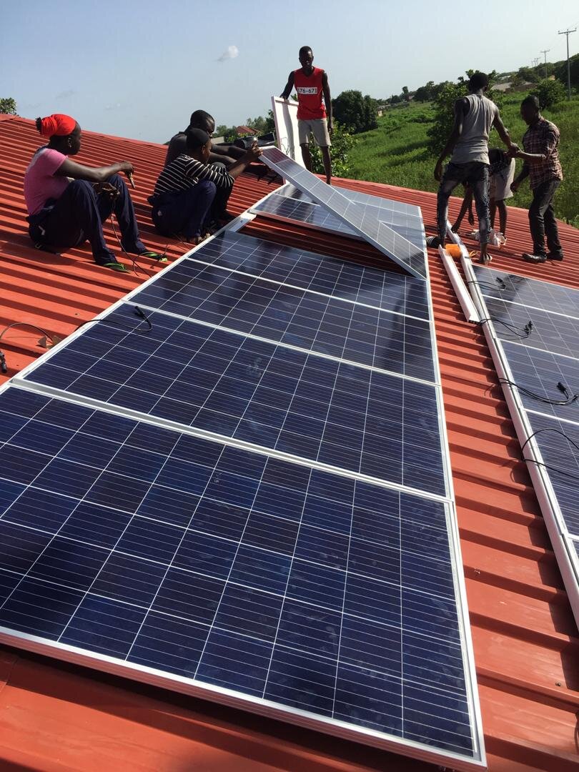 UKSOL panels in West Africa